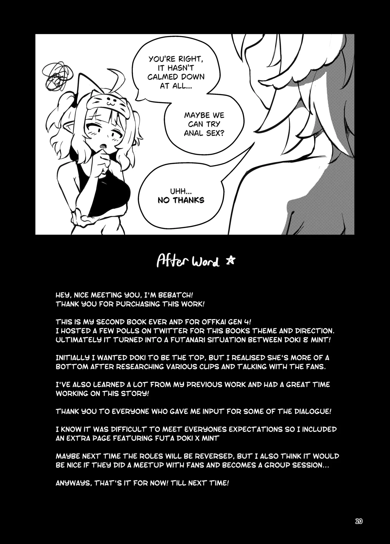 Freak Fantome's Sexorcist page 21 featuring dokibird - sole female nakadashi hentai manga - read online free