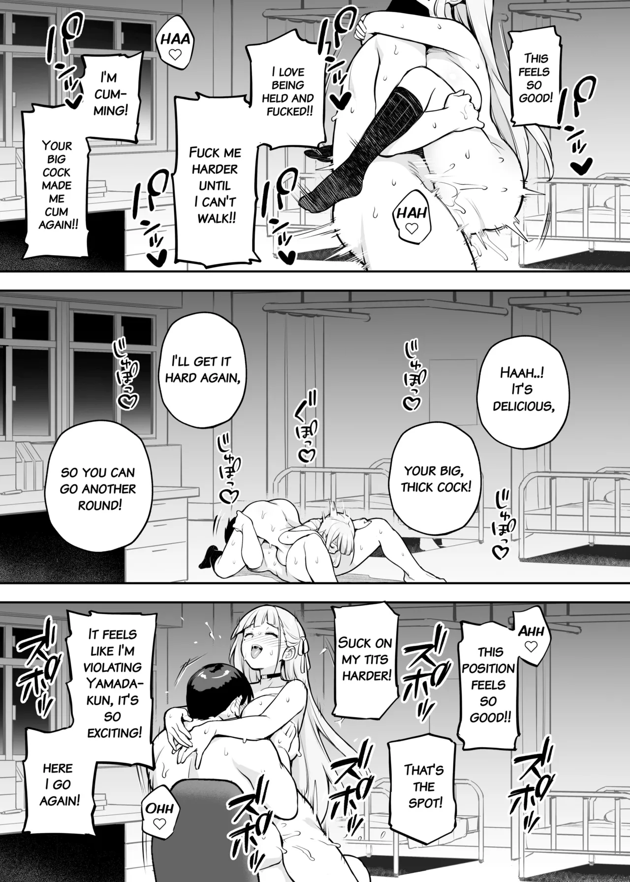 Akogare no Seitokaichou ga Kyonyuu Sugiru Ken 2 | About the Beloved Student President's Huge Tits 2 page 34 original parody - sole female nakadashi hentai manga - read online free