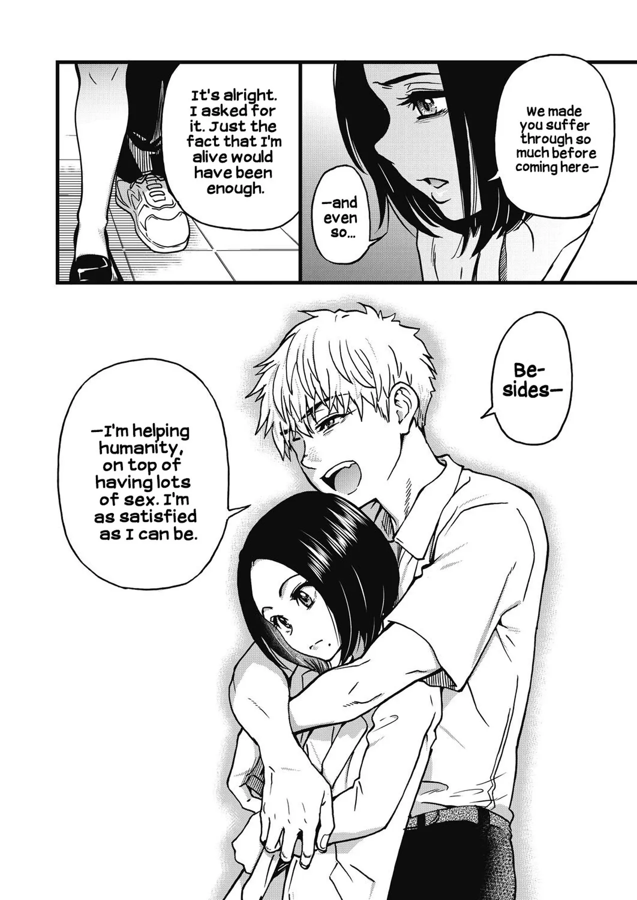 Boku no Seieki de Honpuku Kaiyu!! page 277 - sole male nakadashi hentai manga - read online free