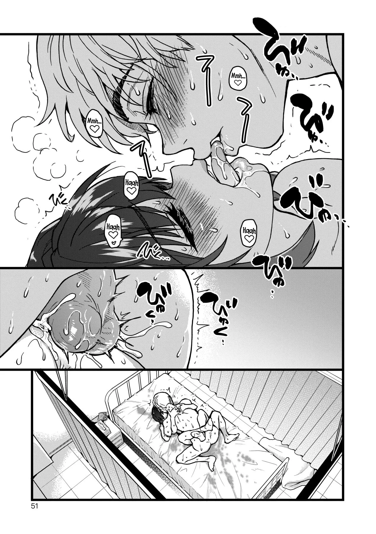 Boku no Seieki de Honpuku Kaiyu!! page 54 - sole male nakadashi hentai manga - read online free