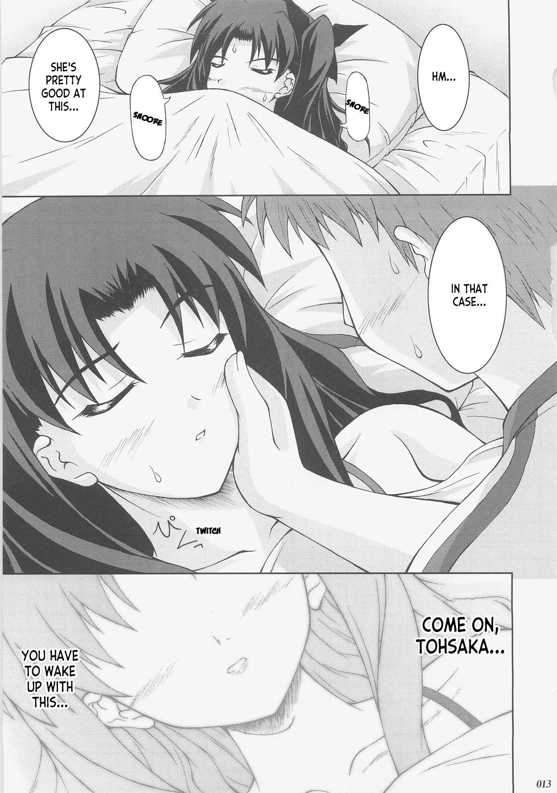 Kaiki Gesshoku | Regressive Eclipse page 12 featuring rin tosaka fate stay night parody - read online free
