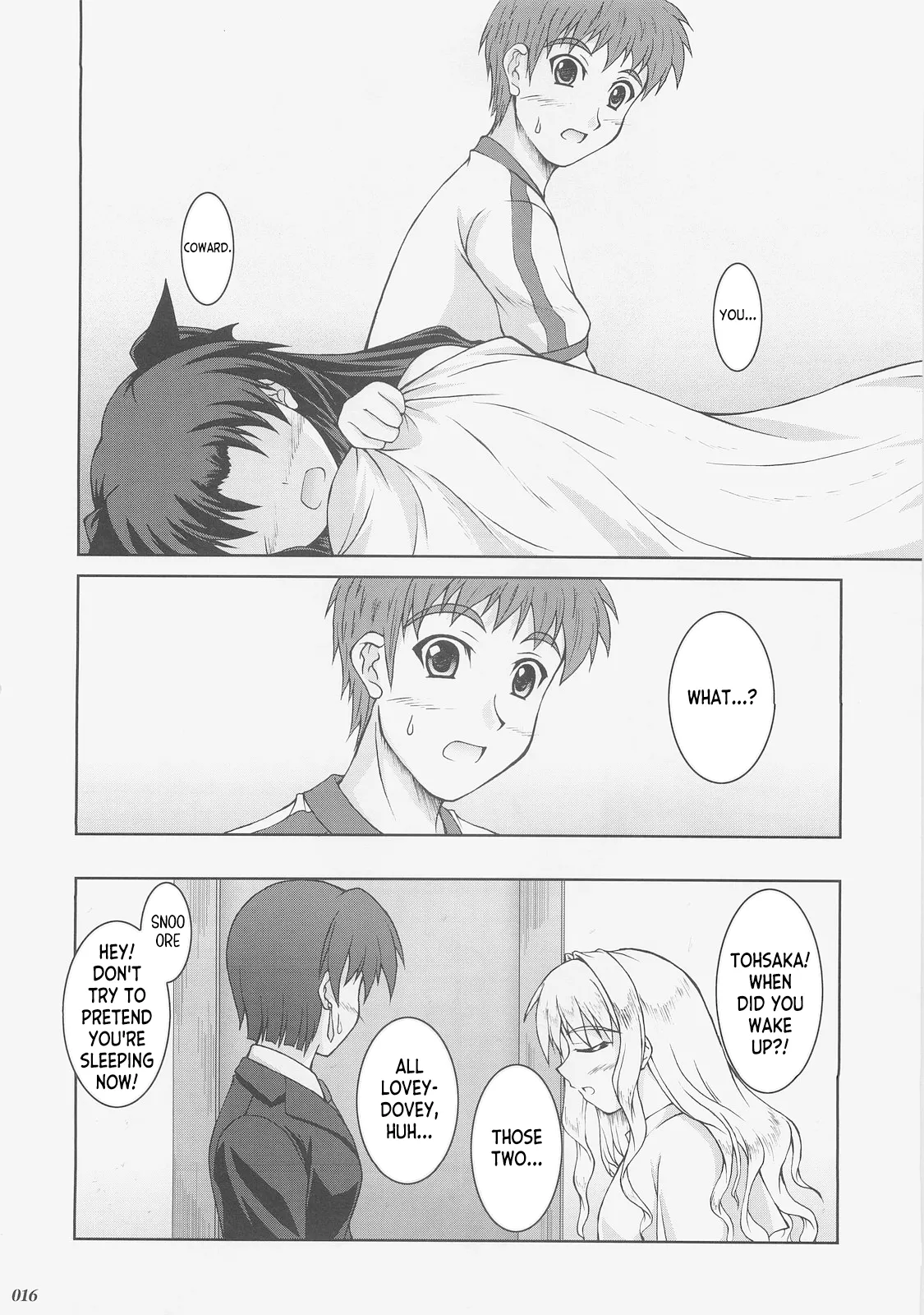 Kaiki Gesshoku | Regressive Eclipse page 15 featuring rin tosaka fate stay night parody - read online free