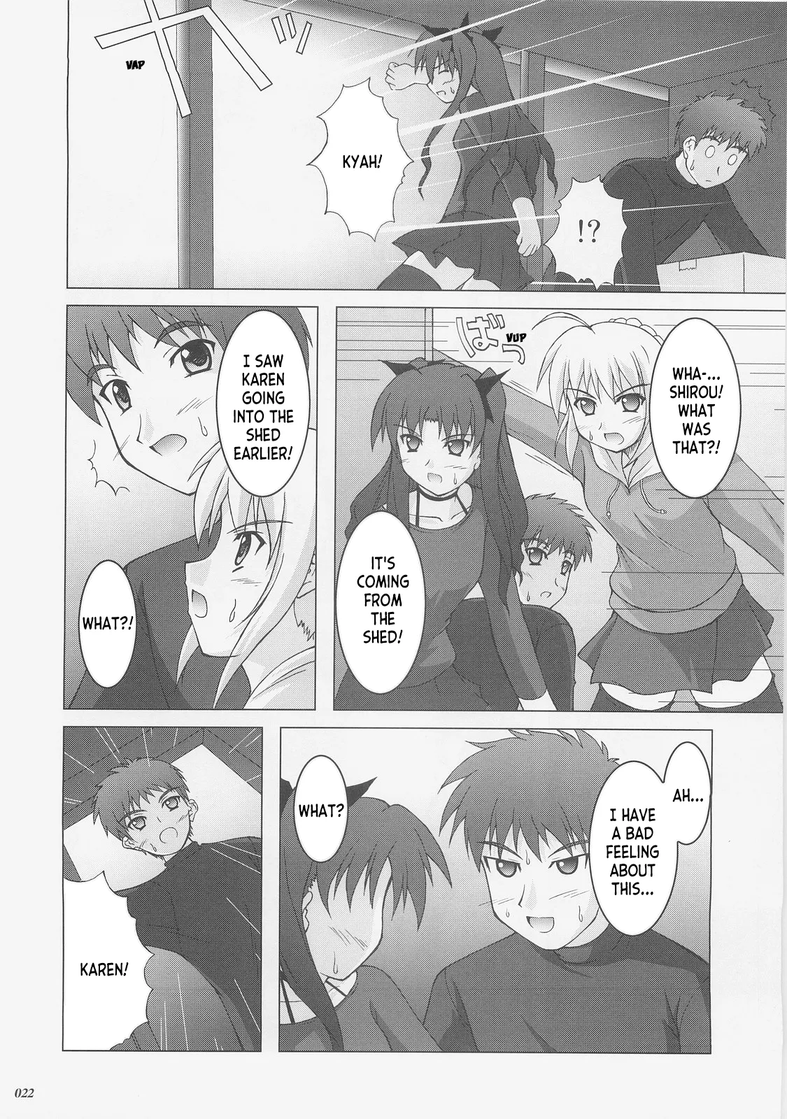 Kaiki Gesshoku | Regressive Eclipse page 21 featuring rin tosaka fate stay night parody - read online free