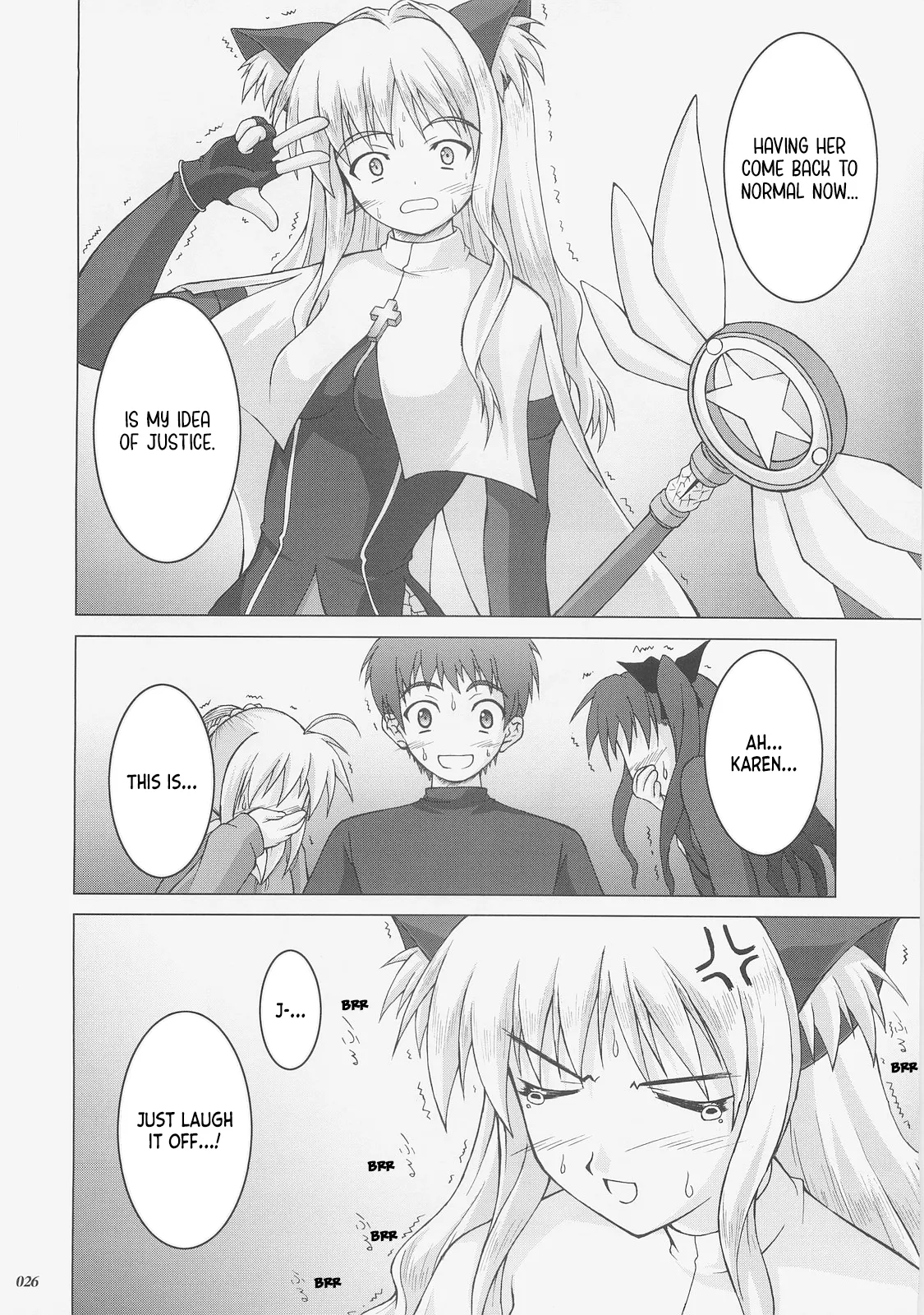 Kaiki Gesshoku | Regressive Eclipse page 25 featuring rin tosaka fate stay night parody - read online free