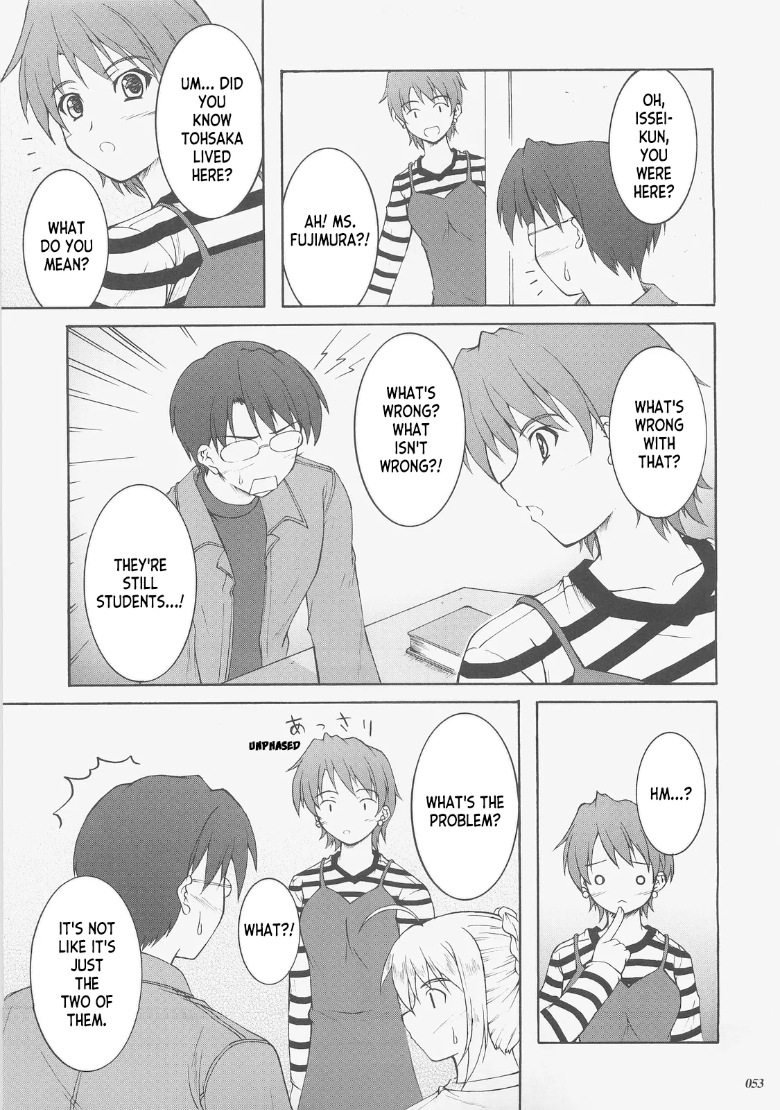 Kaiki Gesshoku | Regressive Eclipse page 52 featuring rin tosaka fate stay night parody - read online free