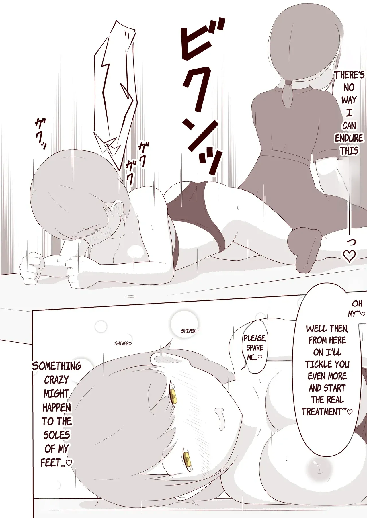 I want to have the soles of my feet tickled! page 15 original parody - rough translation yuri hentai manga - read online free