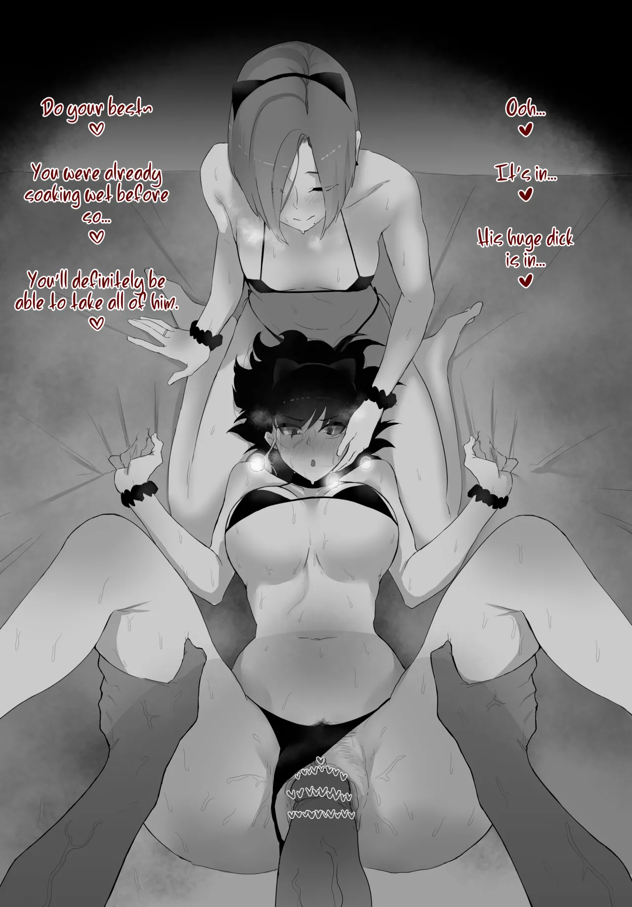 As Lesbians Whose Sex Life is in a Slump and are in Need of New Stimulation, is it Okay for the Scent of Cock to Awaken our Female Instincts? page 21 original parody - sole male nakadashi hentai manga - read online free
