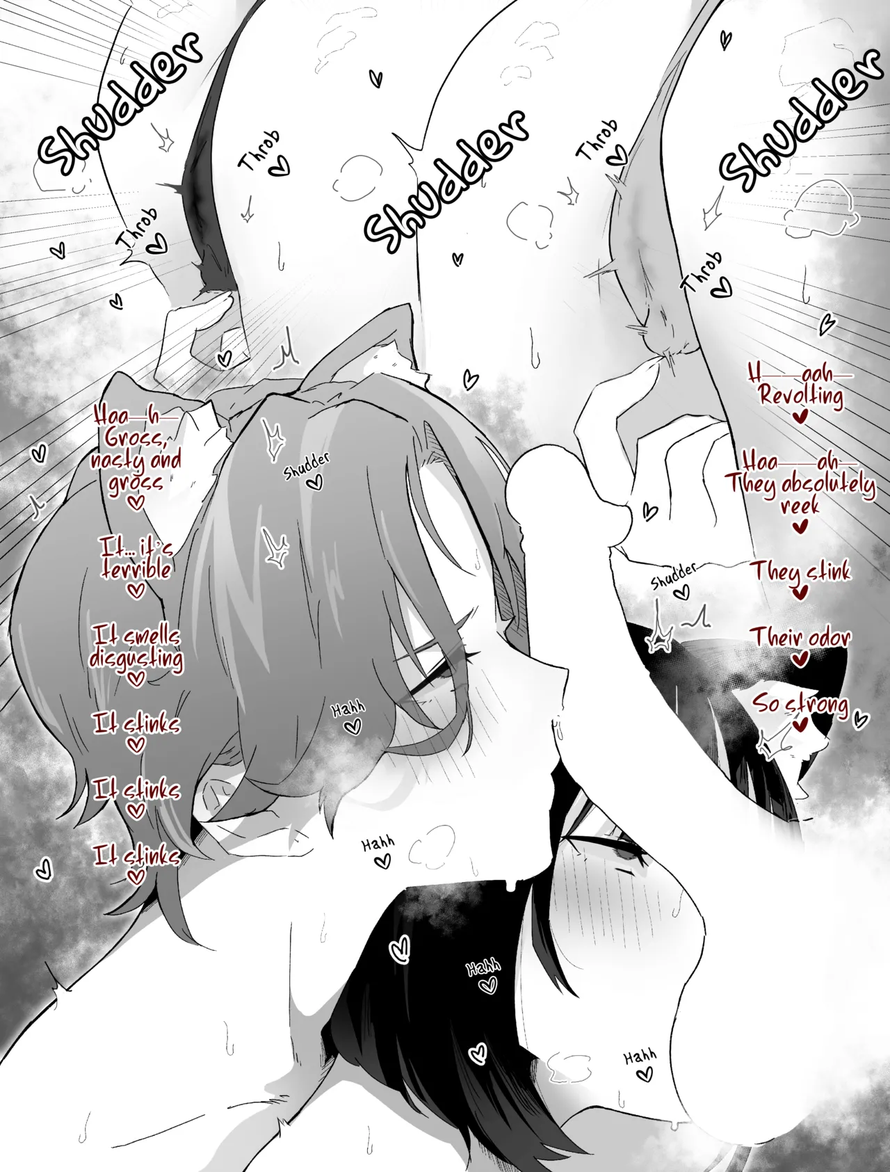 As Lesbians Whose Sex Life is in a Slump and are in Need of New Stimulation, is it Okay for the Scent of Cock to Awaken our Female Instincts? page 53 original parody - sole male nakadashi hentai manga - read online free