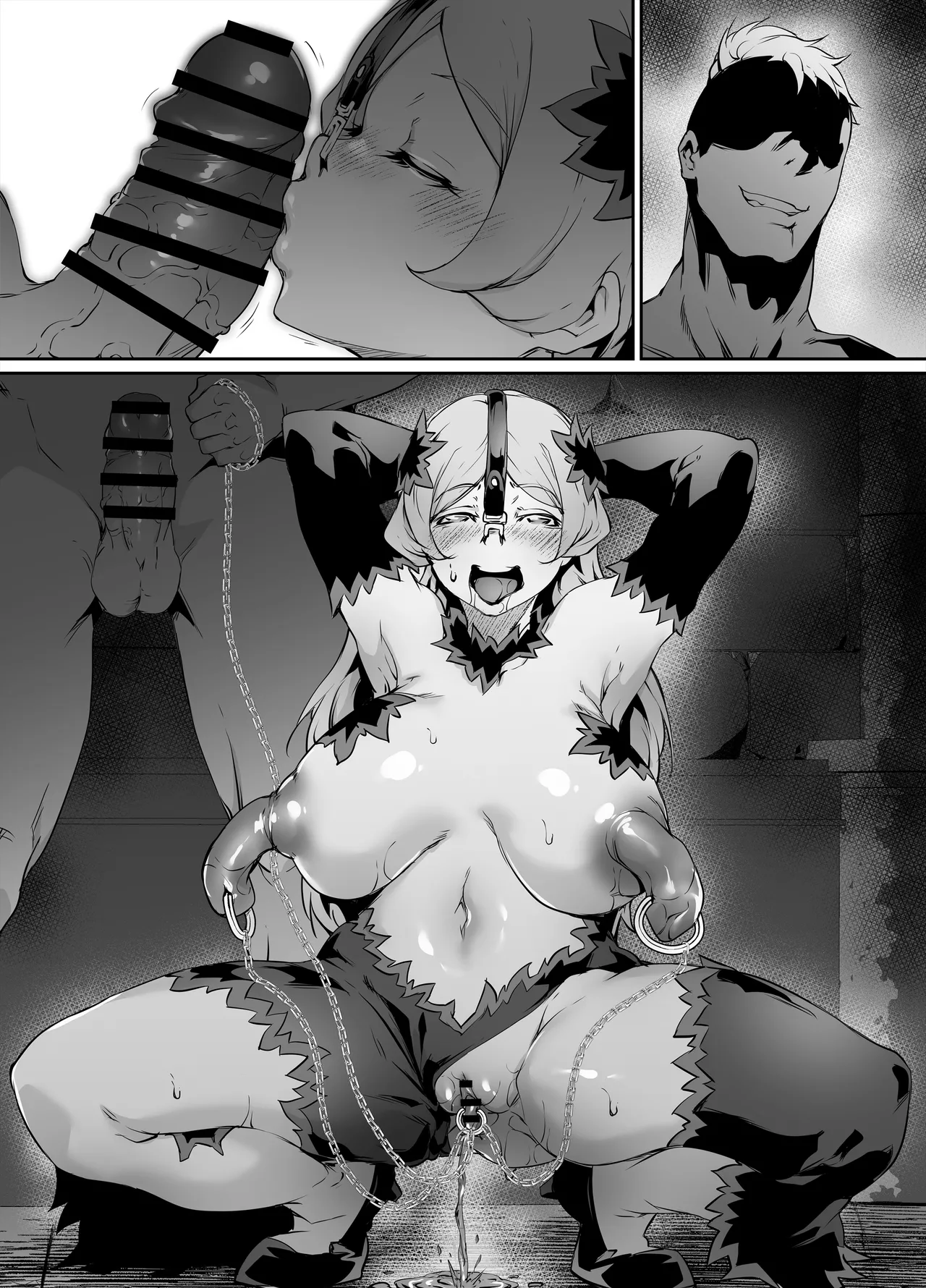 【Skeb】go irai manga・Freya sama saimin fukujū sengen nikki page 12 featuring freya dungeon ni deai o motomeru no wa machigatteiru darou ka parody - nakadashi very long hair hentai manga - read online free