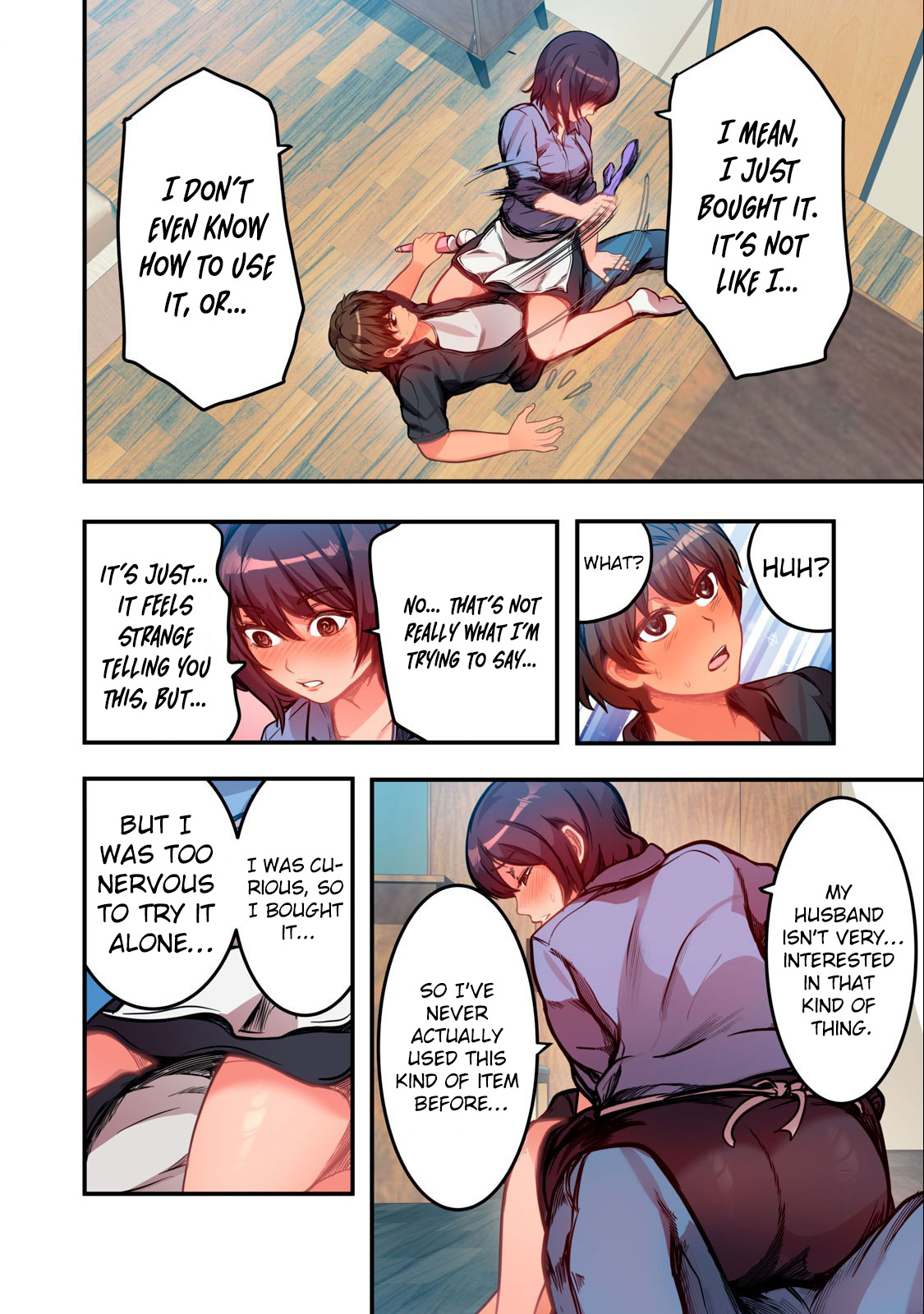 Kyou kara, Hitozuma Mansion ni Nyuukyo shimasu - CHAPTER 5 page 13 - cheating sex toys hentai manga - read online free