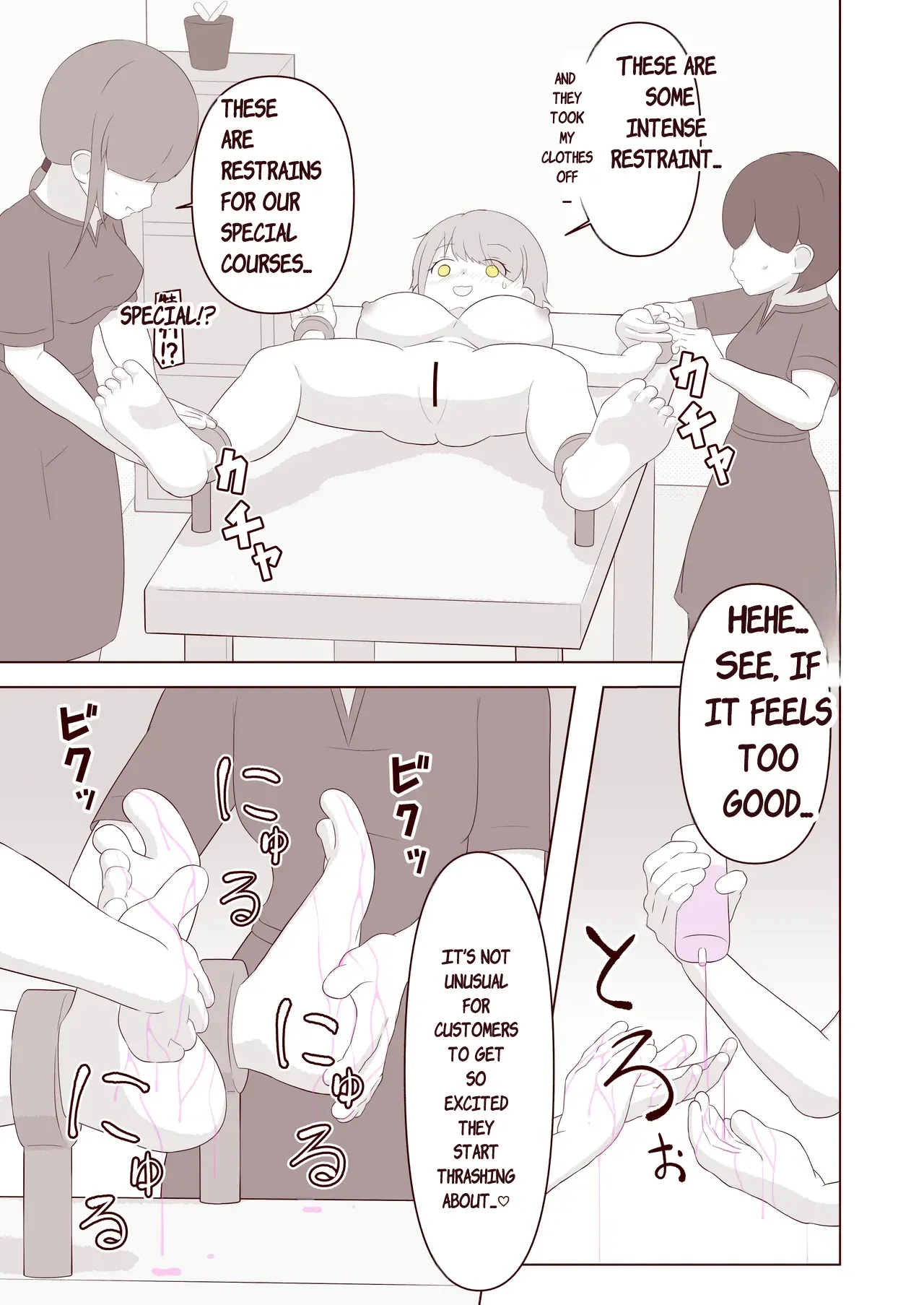 Ashi no Ura o Kusuguri Korogasaretai! | I want to have the soles of my feet tickled! page 18 original parody - big breasts females only hentai manga - read online free