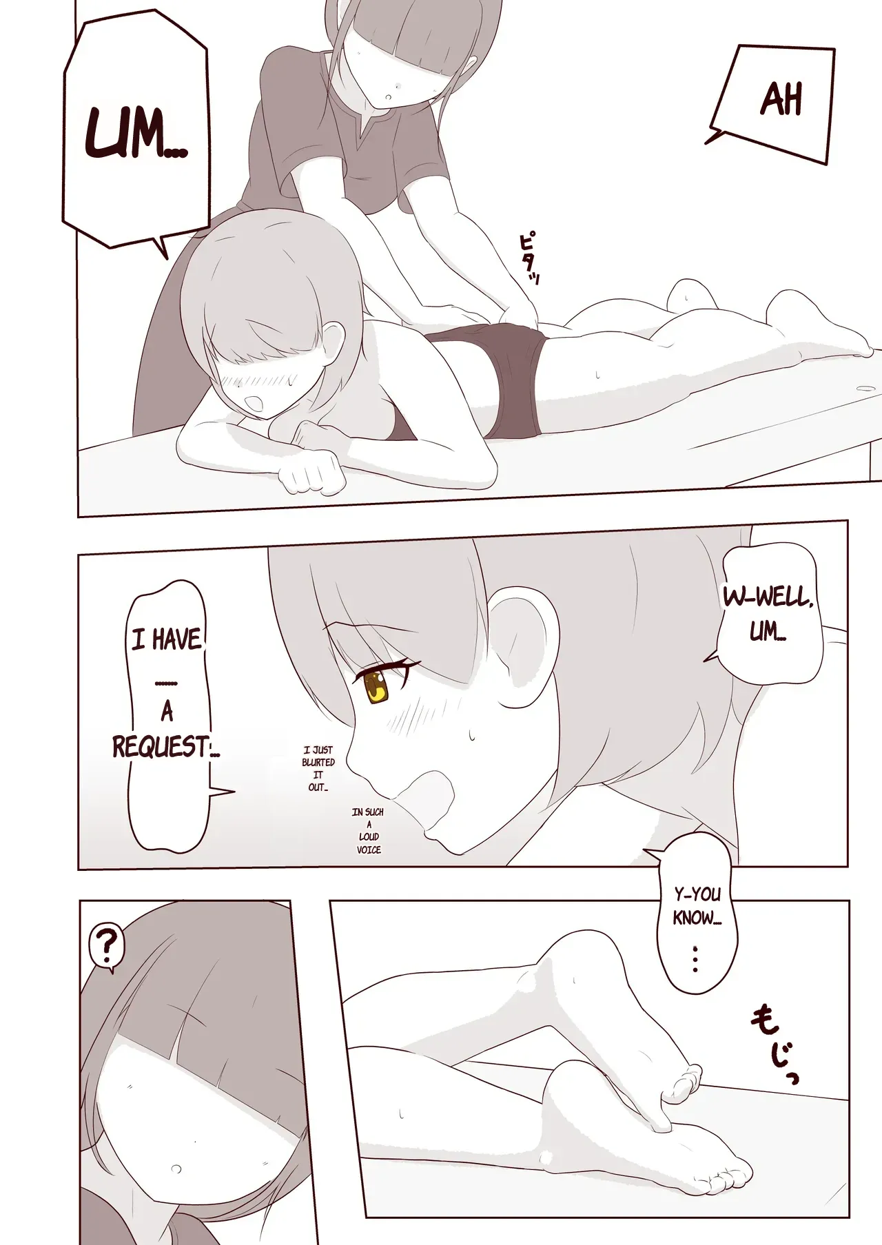 Ashi no Ura o Kusuguri Korogasaretai! | I want to have the soles of my feet tickled! page 9 original parody - rough translation yuri hentai manga - read online free