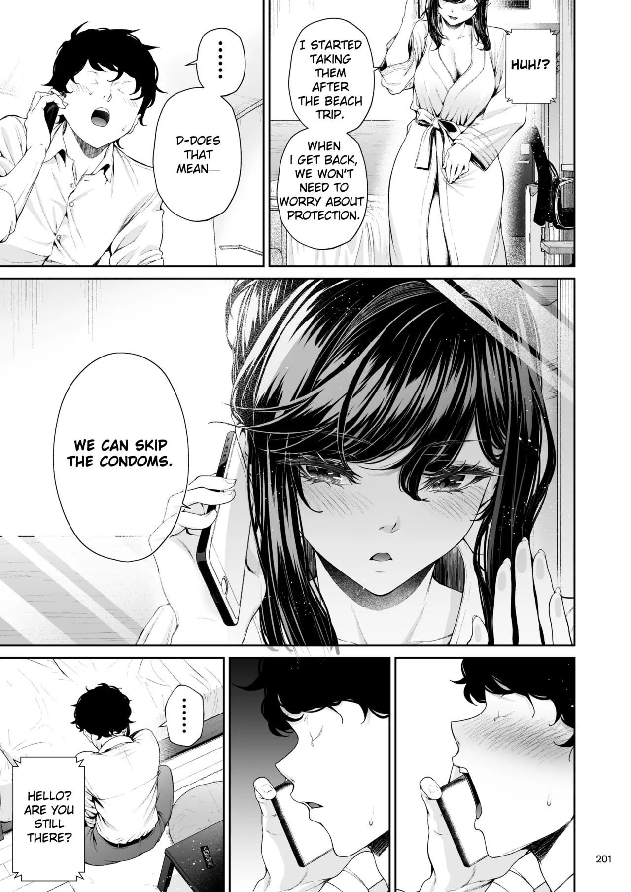 Senpai to Umi no Tsuzuki | The Continuation of Senpai and the Sea page 28 original parody - sole female sole male hentai manga - read online free
