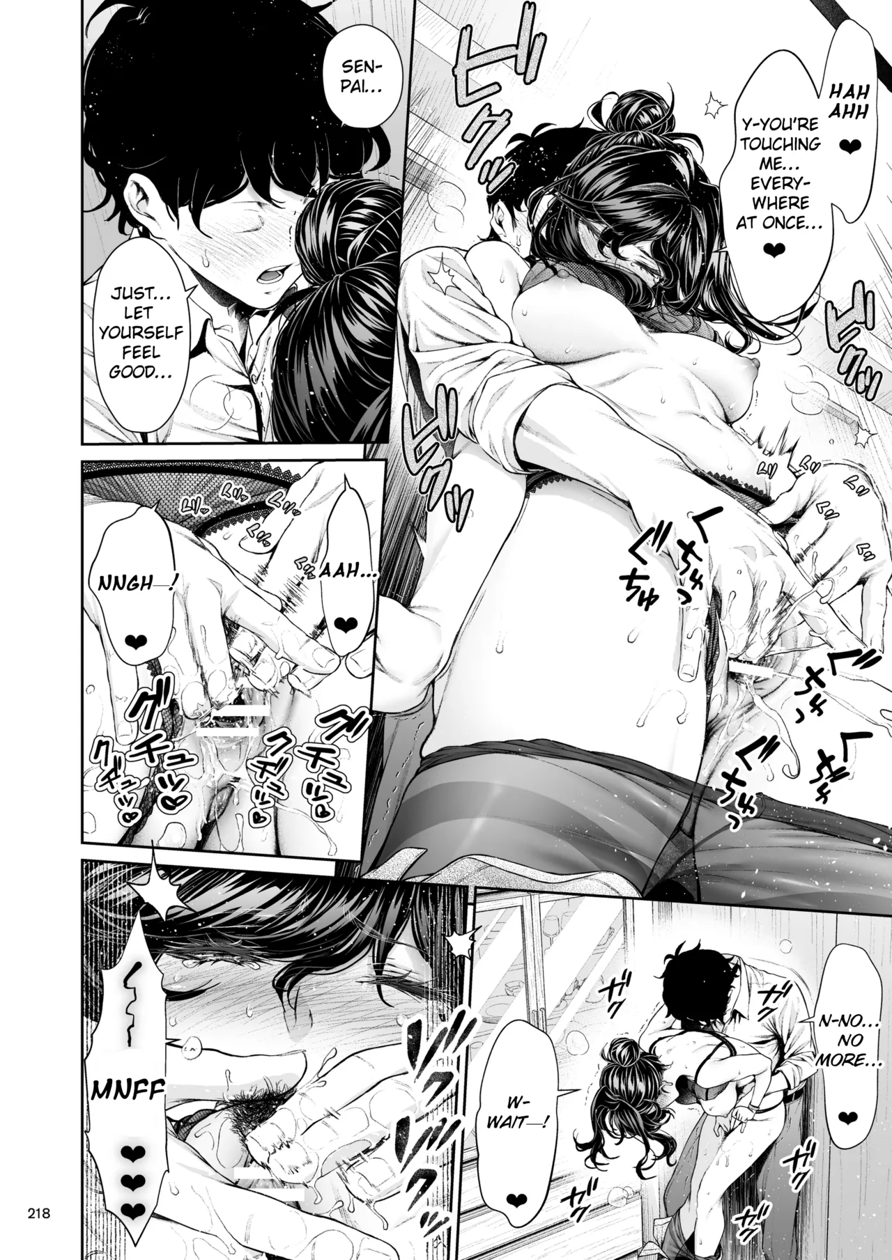 Senpai to Umi no Tsuzuki | The Continuation of Senpai and the Sea page 45 original parody - business suit squirting hentai manga - read online free