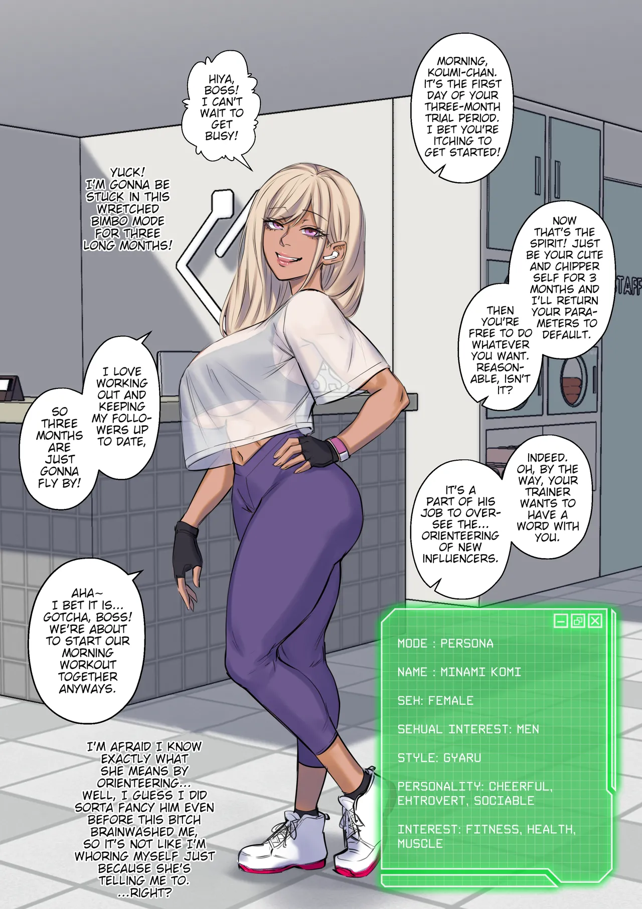 From Fuckboy To Fitness Influencer page 23 original parody - big breasts big ass hentai manga - read online free