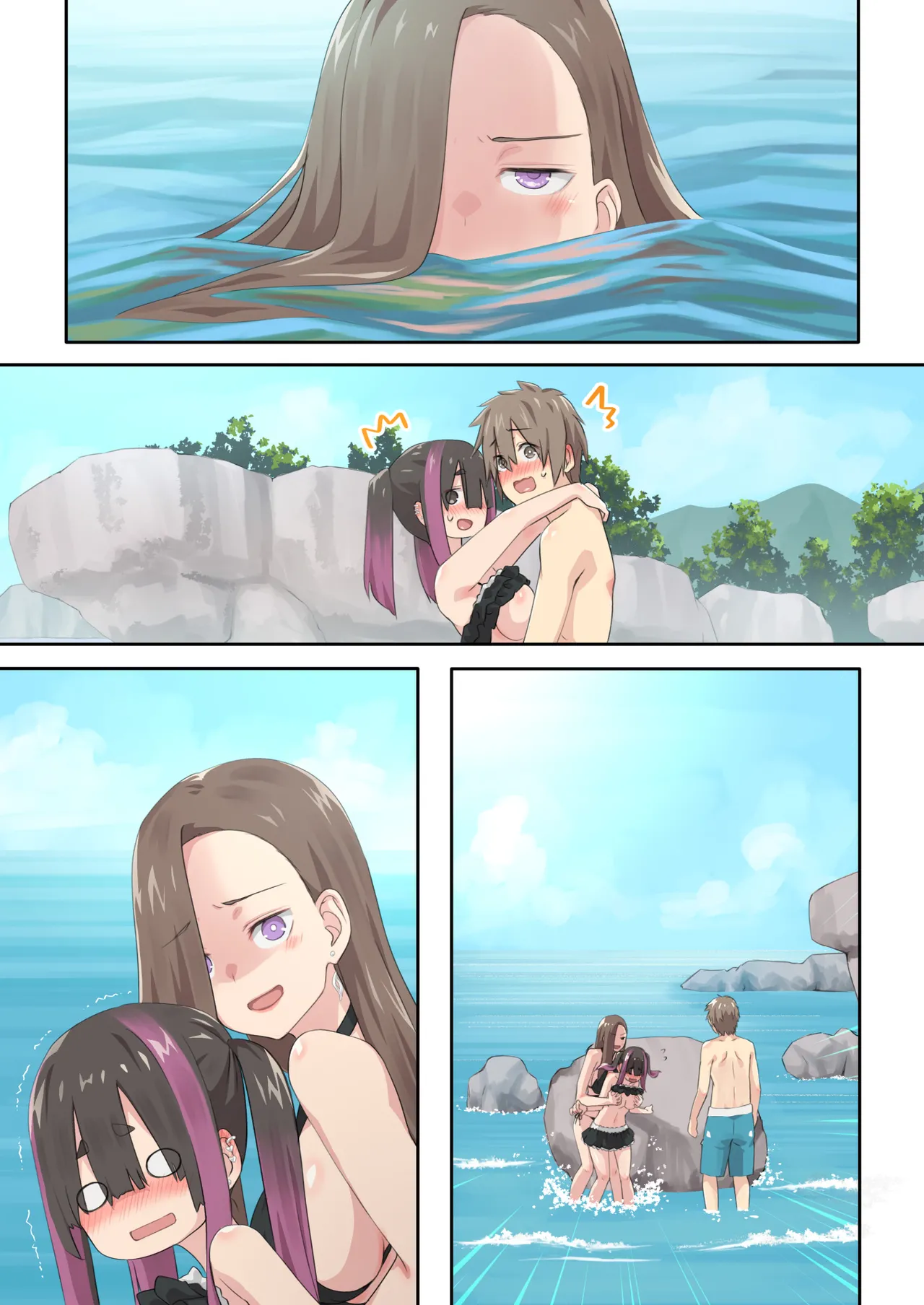 Gal Camp v page 113 original parody - big breasts swimsuit hentai manga - read online free