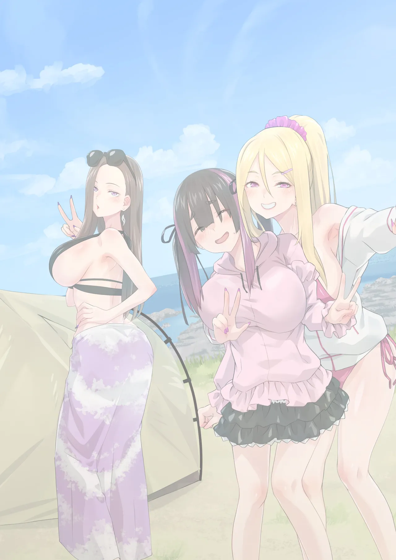 Gal Camp v page 161 original parody - big breasts swimsuit hentai manga - read online free