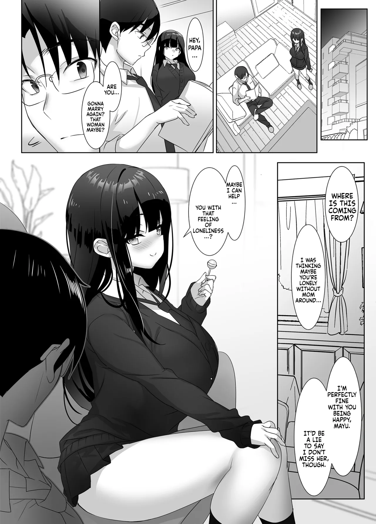Kyonyuu JK ga Honki o Dashitara, Papa wa Mou Nigerarenai | Once a big tittied High-School Girl goes all out,  her Daddy can't escape! - Page 5