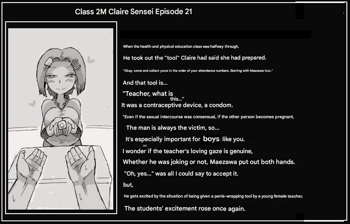 Doseijin page 21 original parody - rough translation femdom hentai manga - read online free