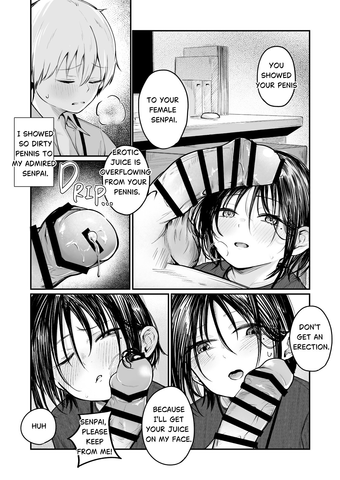Senpai! I'm Not Your Dildo! Uck! page 9 original parody - sole female sole male hentai manga - read online free