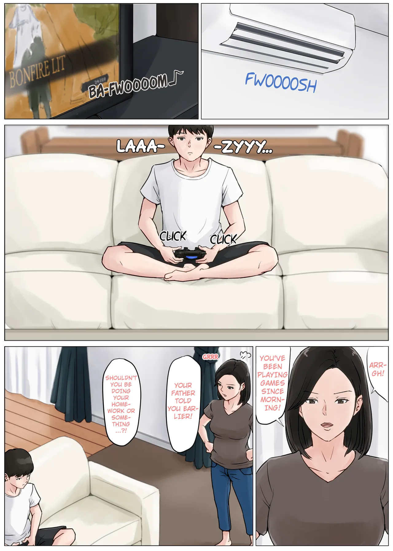 [Horsetail] Kaa-san Janakya Dame Nanda!! 3 ~Natsuyasumi Zenpen~ | Mother and No Other!! 3 ~Summer Holiday First Part~ [No Transparency] [English] page 14 original parody - milf swimsuit hentai manga - read online free