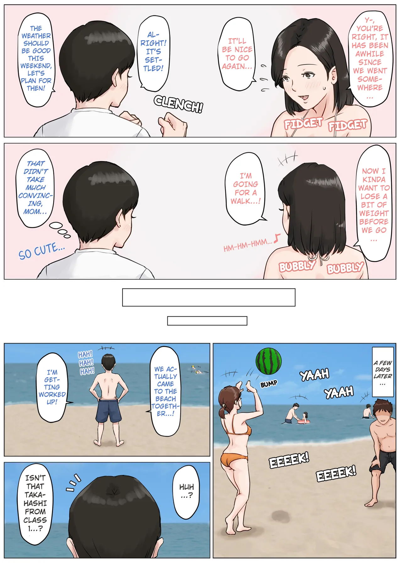 [Horsetail] Kaa-san Janakya Dame Nanda!! 3 ~Natsuyasumi Zenpen~ | Mother and No Other!! 3 ~Summer Holiday First Part~ [No Transparency] [English] page 30 original parody - sole female sole male hentai manga - read online free