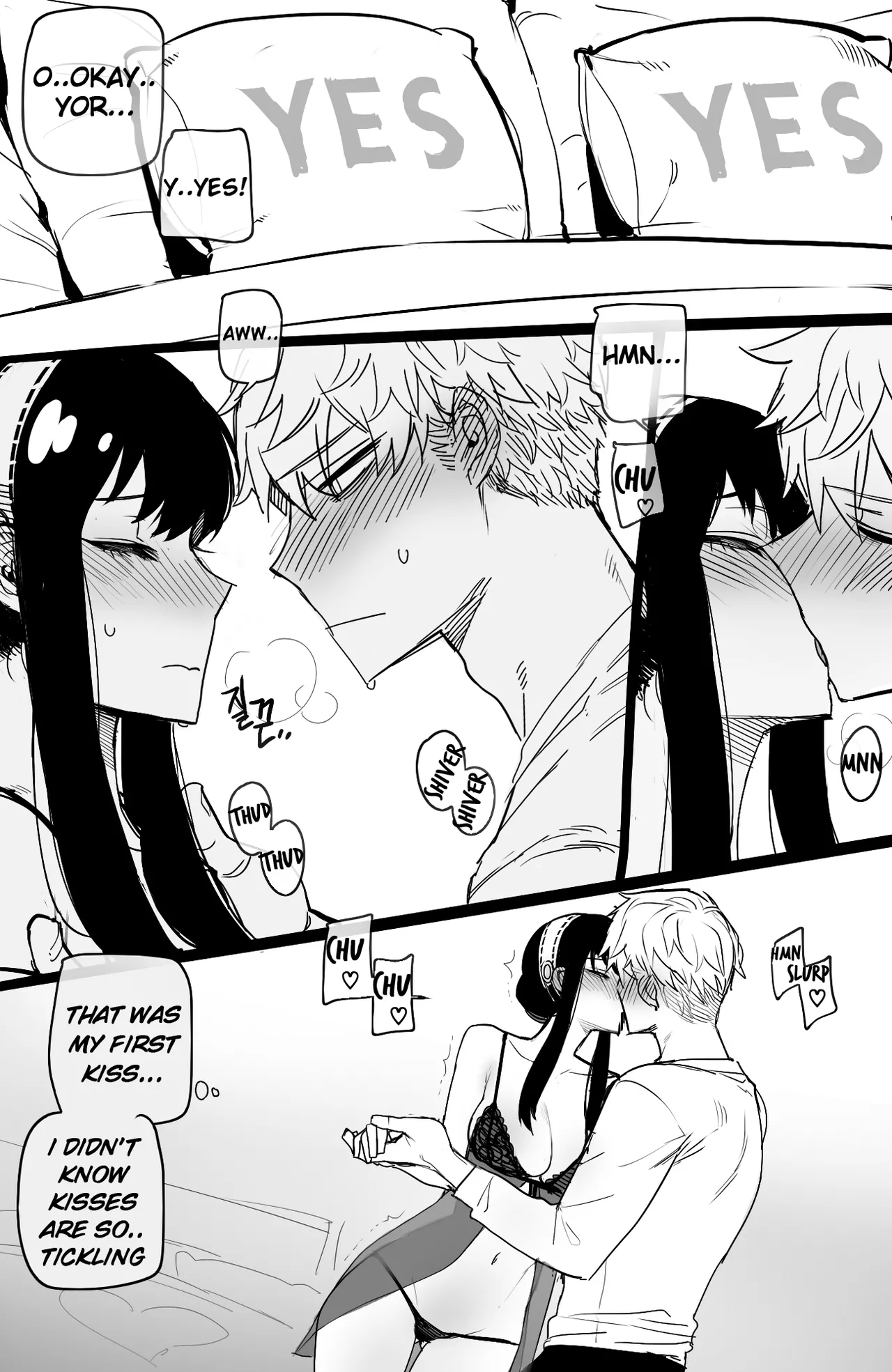 Spy x Sex | 04/2022 reward page 11 featuring yor forger spy x family parody - milf kissing hentai manga - read online free