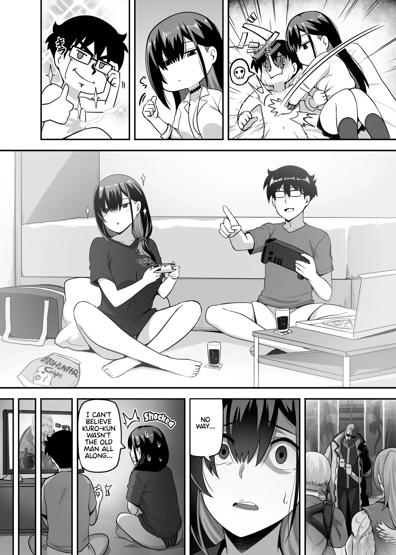 Class no Gal ga Uchi ni Kite, Issho ni Hunting Action Yattemita Ken | That time Gal from my class came over and we tried out A Hunting Game together. page 29 original parody - sweating virginity hentai manga - read online free