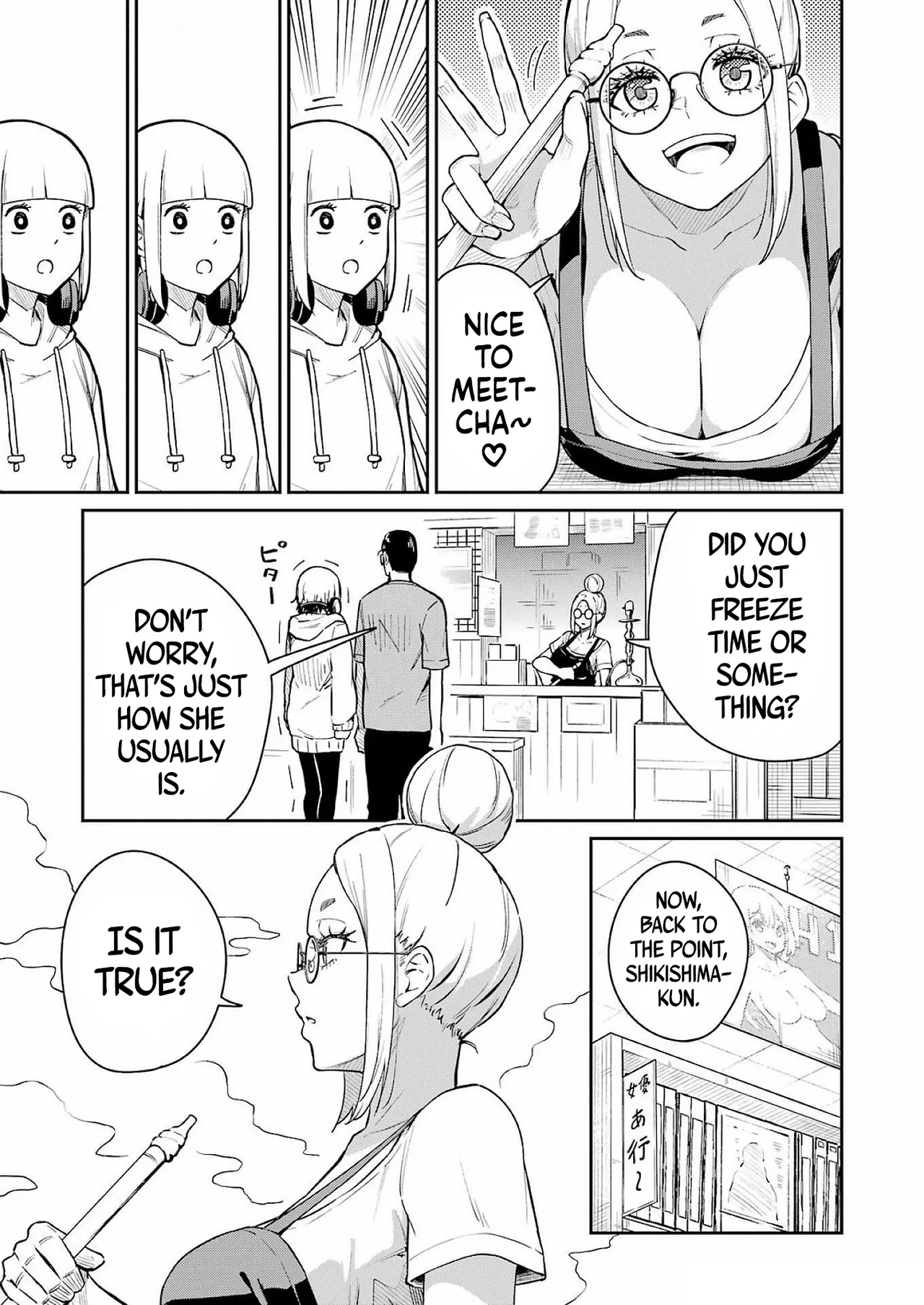 [Matsutake Ume & Matsumoto Komikan] Tamagawa-san Detemashita? - CHAPTER 6 page 12 - big breasts glasses hentai manga - read online free