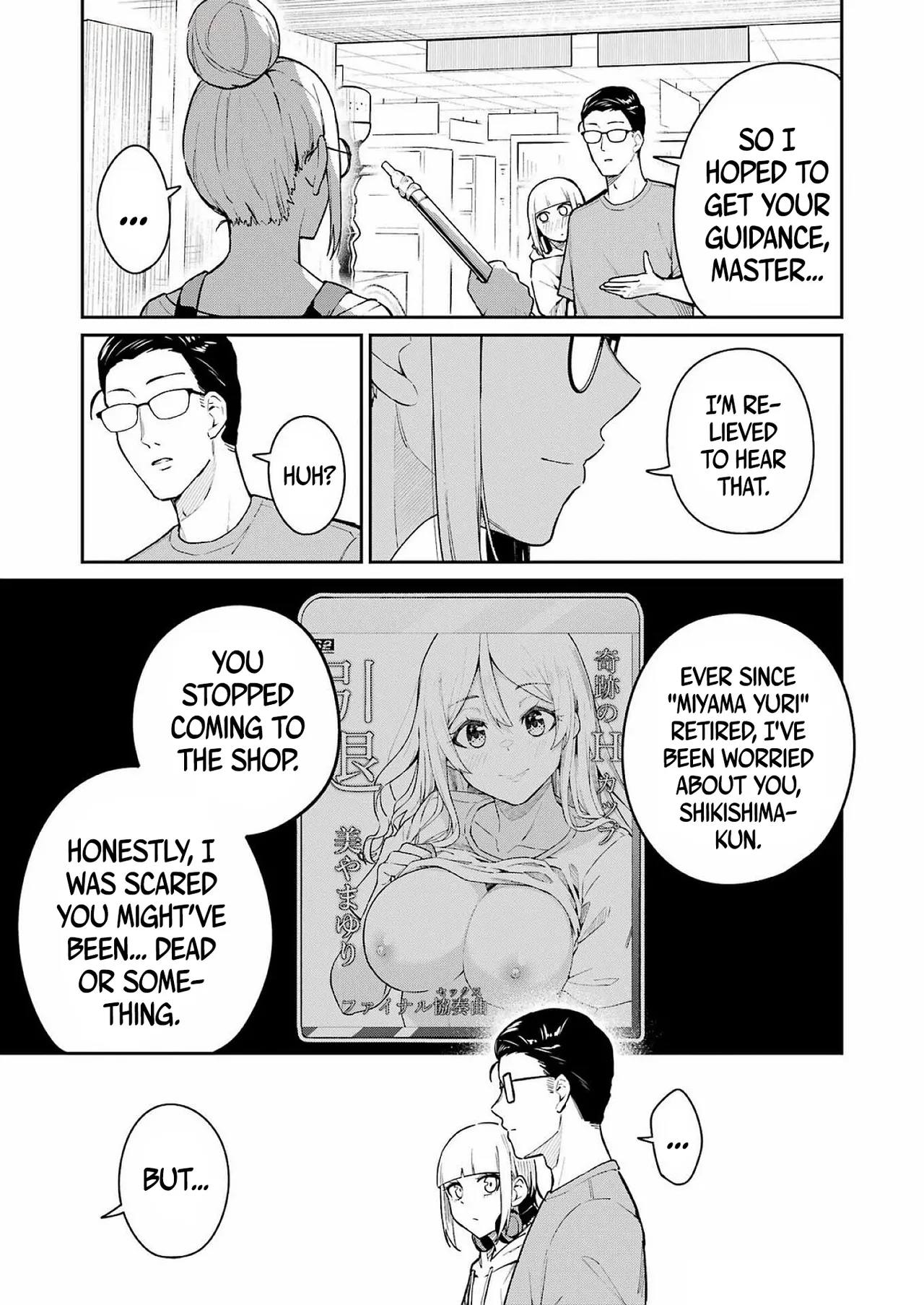 [Matsutake Ume & Matsumoto Komikan] Tamagawa-san Detemashita? - CHAPTER 6 page 14 - big breasts glasses hentai manga - read online free