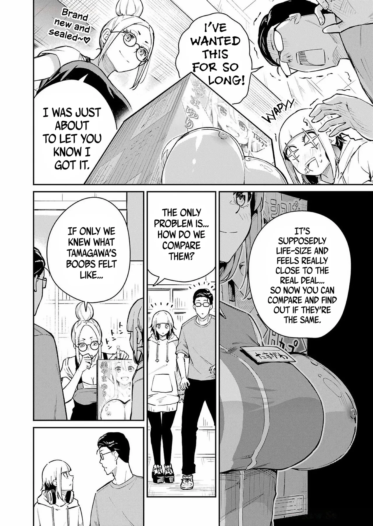 [Matsutake Ume & Matsumoto Komikan] Tamagawa-san Detemashita? - CHAPTER 6 page 17 - big breasts glasses hentai manga - read online free