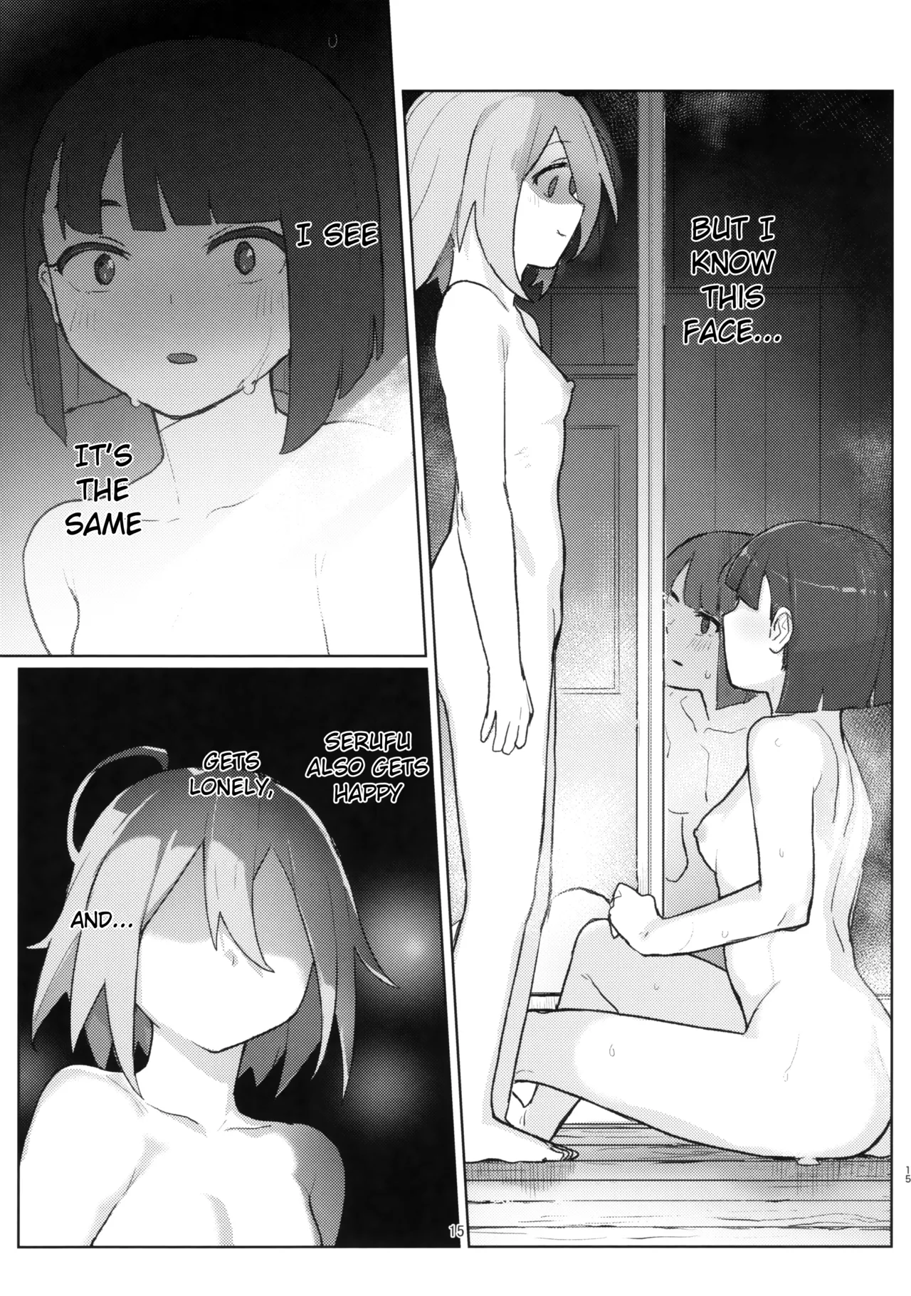 (C103) [JoriJori Nogii (Aimitsu) DIY tte Doppuri Icha Icha Utopia!?R (Do It Yourself!!) [English] page 14 featuring serufu yua do it yourself parody - yuri females only hentai manga - read online free