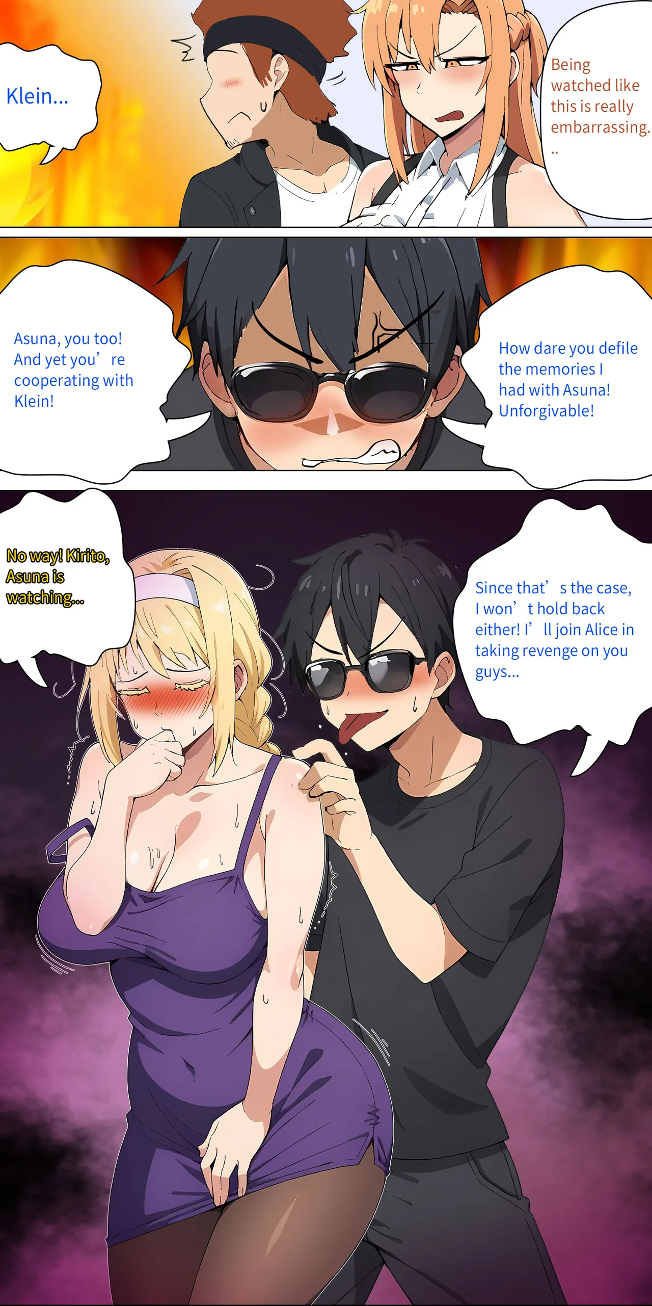 Asuna family 1-36 page 163 featuring yui sword art online parody - milf big breasts hentai manga - read online free
