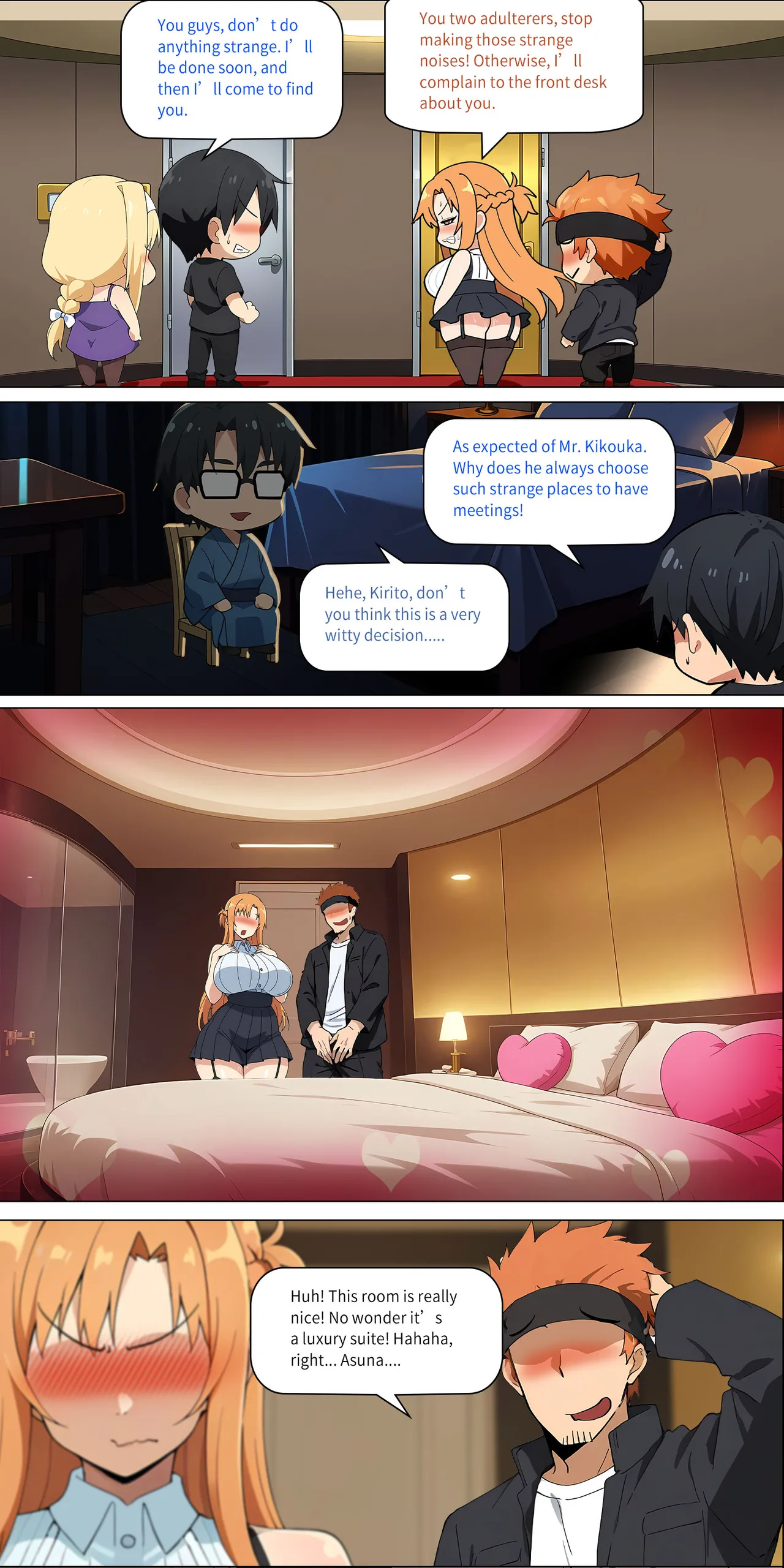 Asuna family 1-36 page 301 featuring yui sword art online parody - milf big breasts hentai manga - read online free