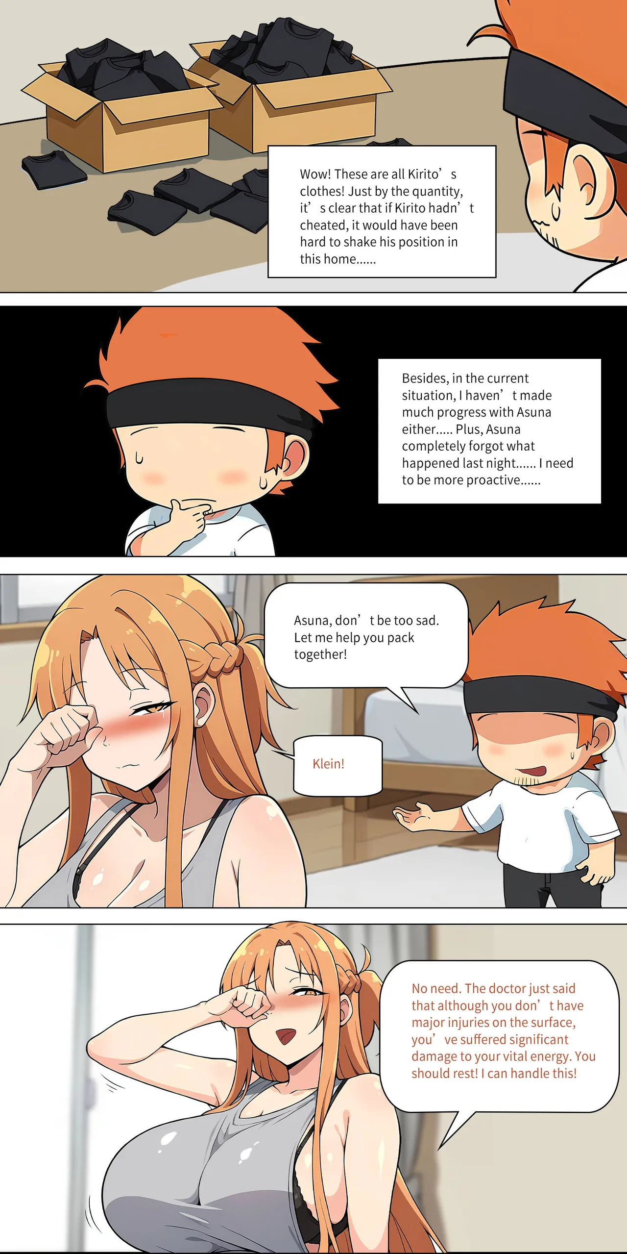 Asuna family 1-36 page 355 featuring yui sword art online parody - milf big breasts hentai manga - read online free