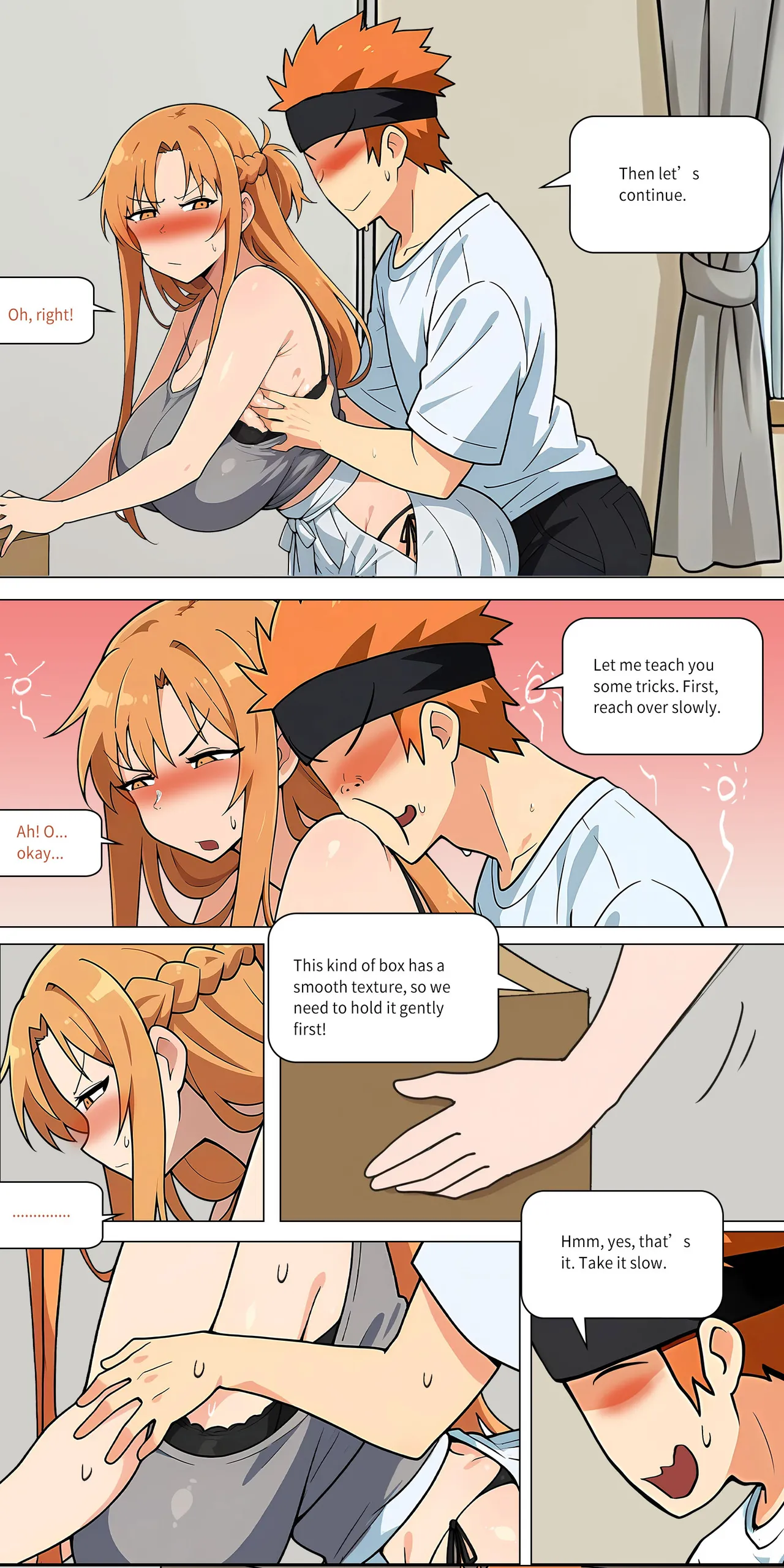 Asuna family 1-36 page 371 featuring yui sword art online parody - milf big breasts hentai manga - read online free