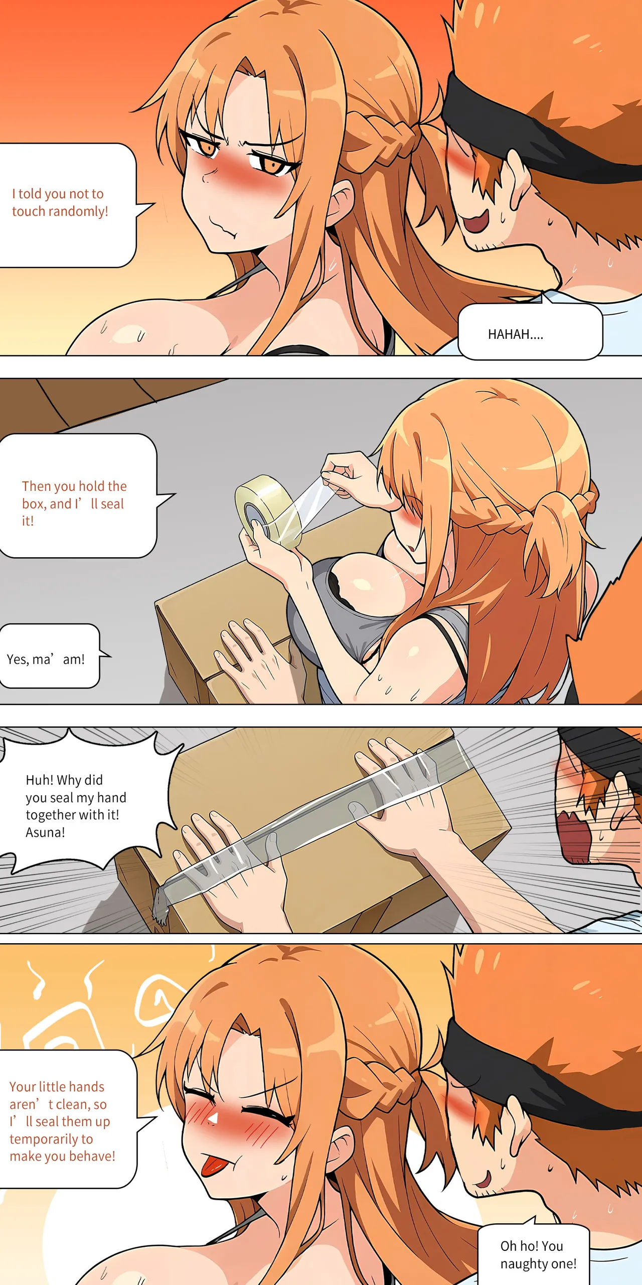 Asuna family 1-36 page 379 featuring asuna yuuki sword art online parody - full color big breasts hentai manga - read online free