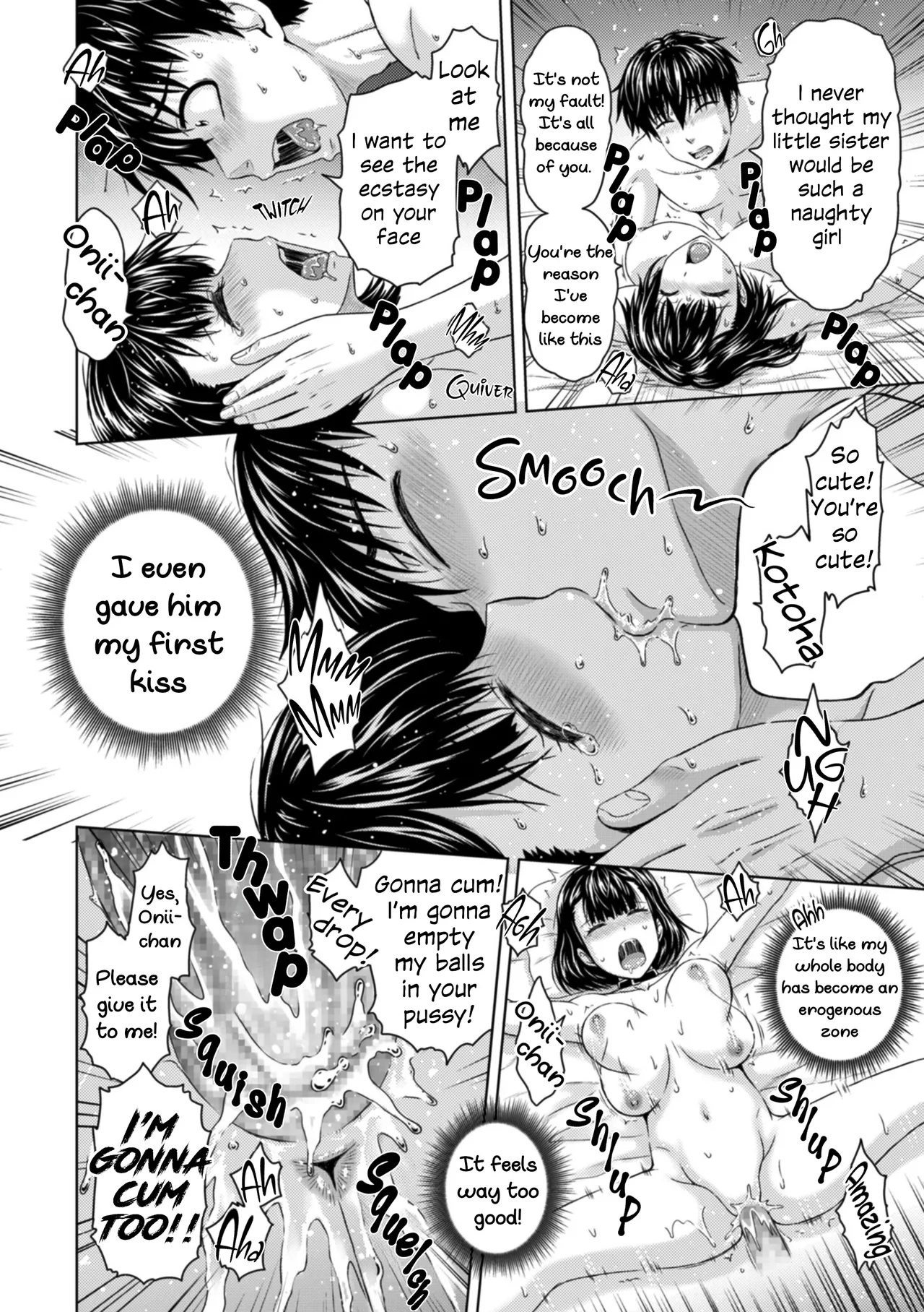 Honjitsu mo Haha to Imouto no Choukyou Hiyori | Another Good Day to Train my Mother and Little Sister Ch. 3-4 page 36 - sole male mosaic censorship hentai manga - read online free