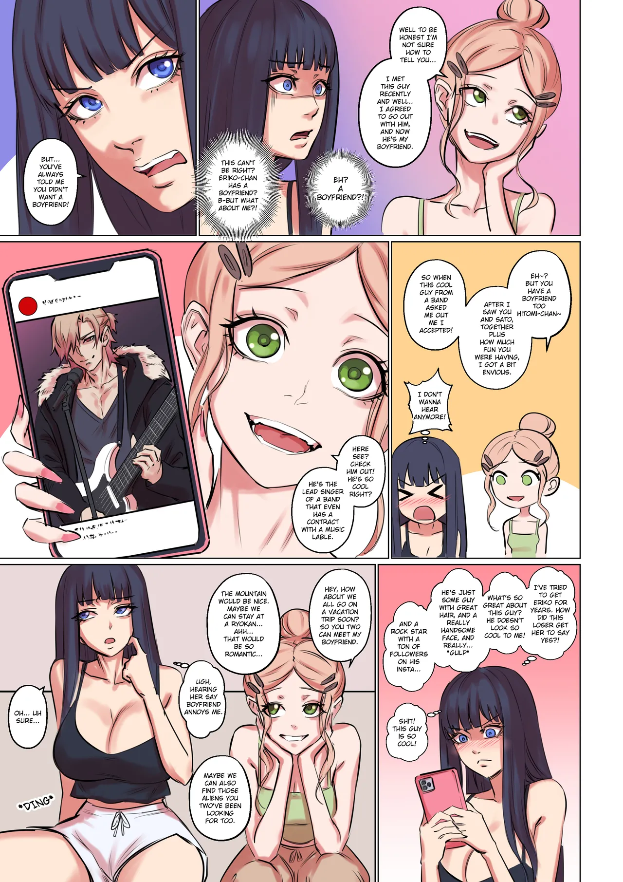 Alien abduction page 66 original parody - swimsuit bikini hentai manga - read online free