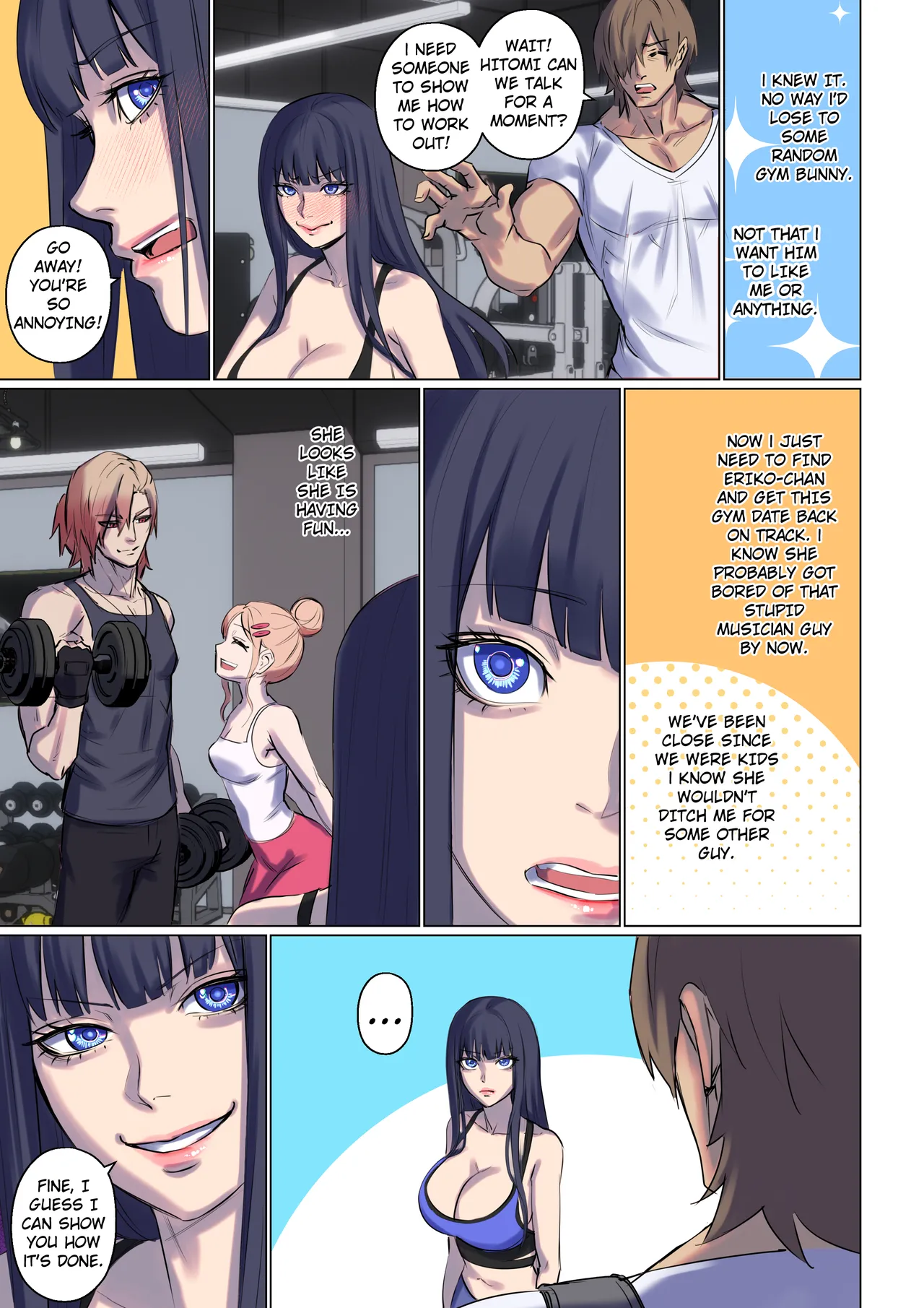 Alien abduction page 91 original parody - swimsuit bikini hentai manga - read online free