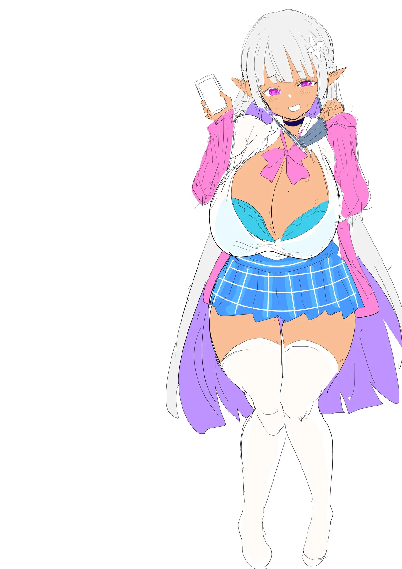 Kanzen ni Gal Ochi Shita Ryuugakusei Elf no Shidouhou page 42 original parody - elf handjob hentai manga - read online free