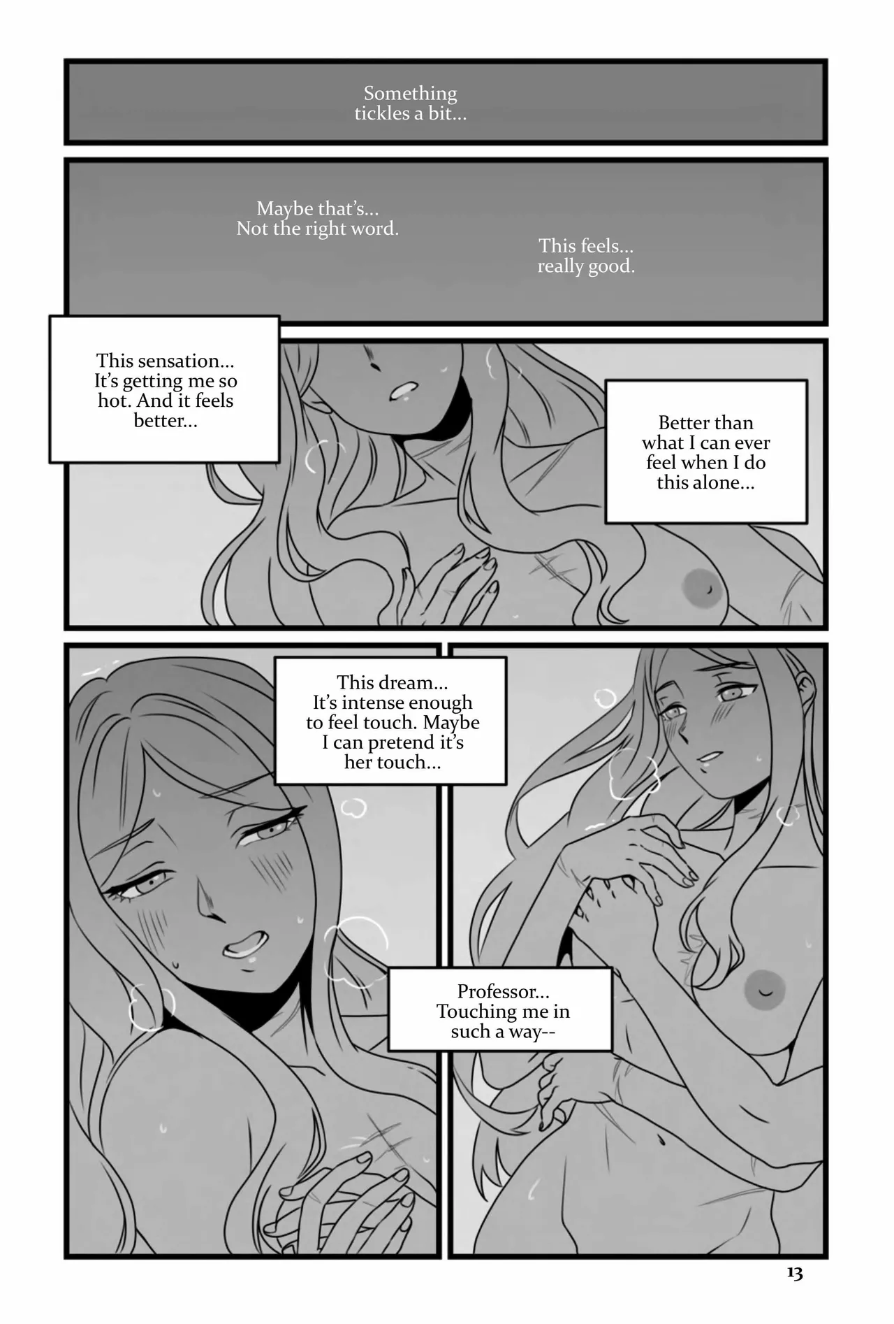 My Heart's a Secret page 13 featuring byleth eisner fire emblem parody - strap-on females only hentai manga - read online free