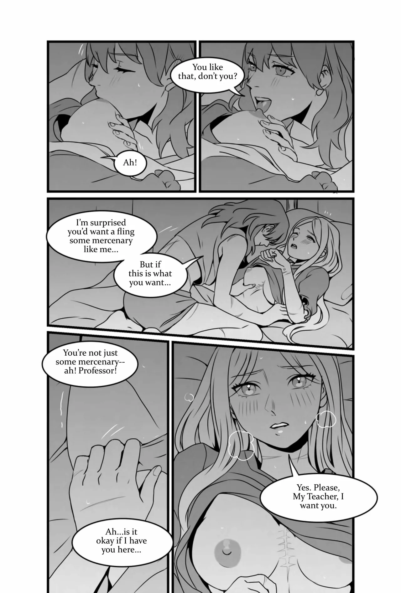 My Heart's a Secret page 18 featuring byleth eisner fire emblem parody - yuri females only hentai manga - read online free