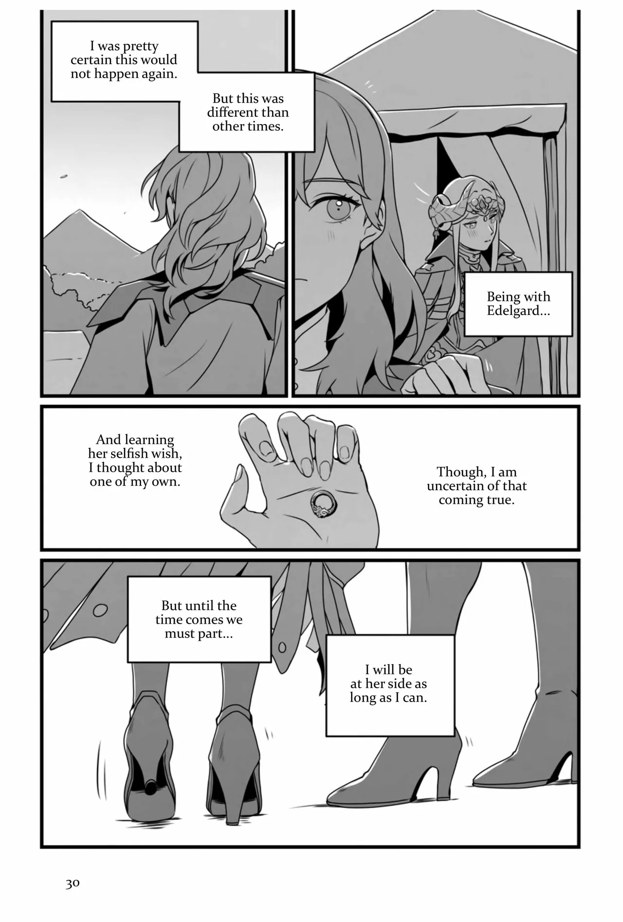 My Heart's a Secret page 30 featuring byleth eisner fire emblem parody - yuri females only hentai manga - read online free