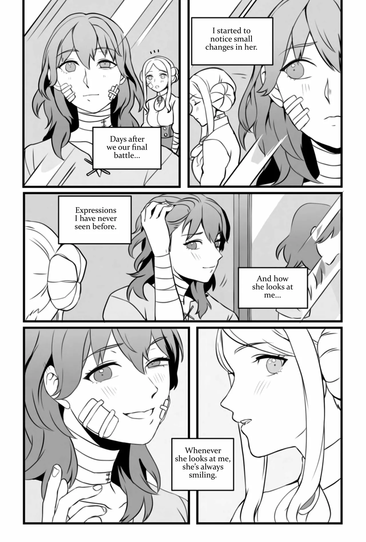 My Heart's a Secret page 35 featuring byleth eisner fire emblem parody - yuri females only hentai manga - read online free