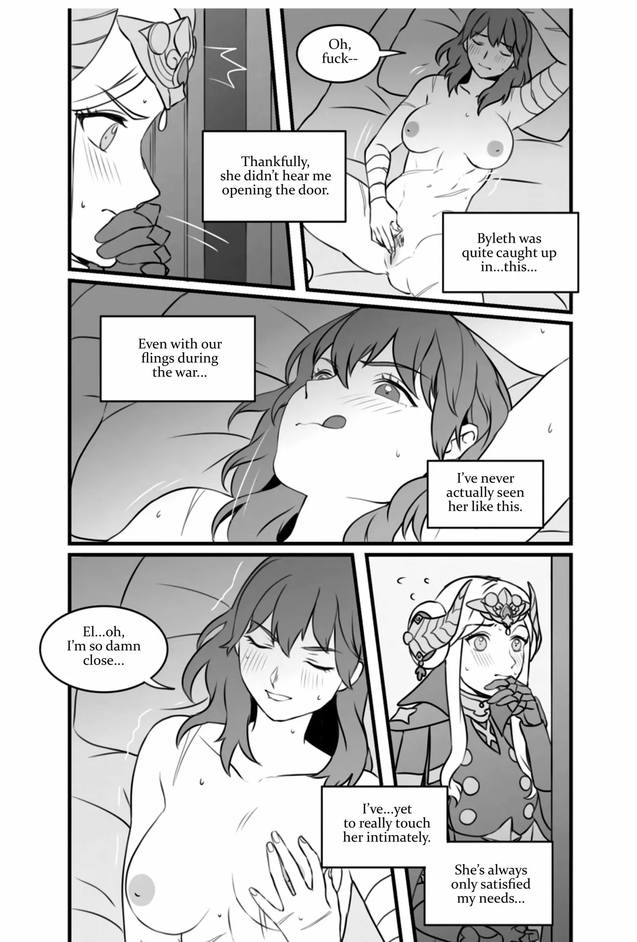 My Heart's a Secret page 41 featuring byleth eisner fire emblem parody - yuri females only hentai manga - read online free