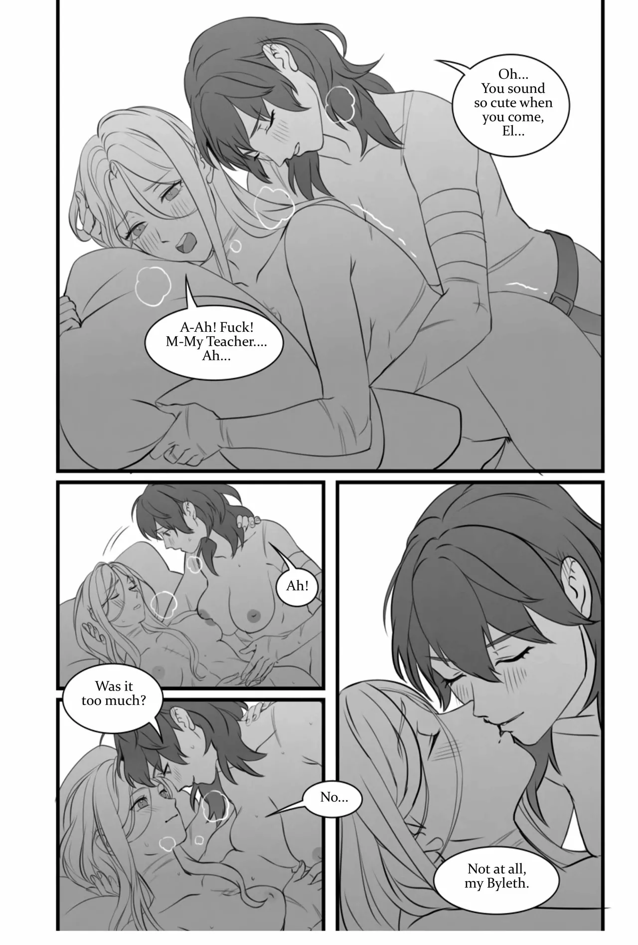 My Heart's a Secret page 70 featuring byleth eisner fire emblem parody - strap-on females only hentai manga - read online free