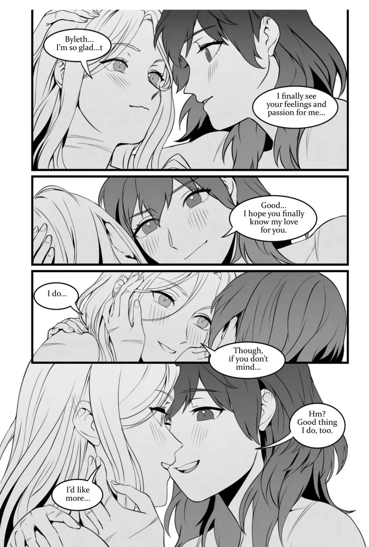 My Heart's a Secret page 71 featuring byleth eisner fire emblem parody - yuri females only hentai manga - read online free