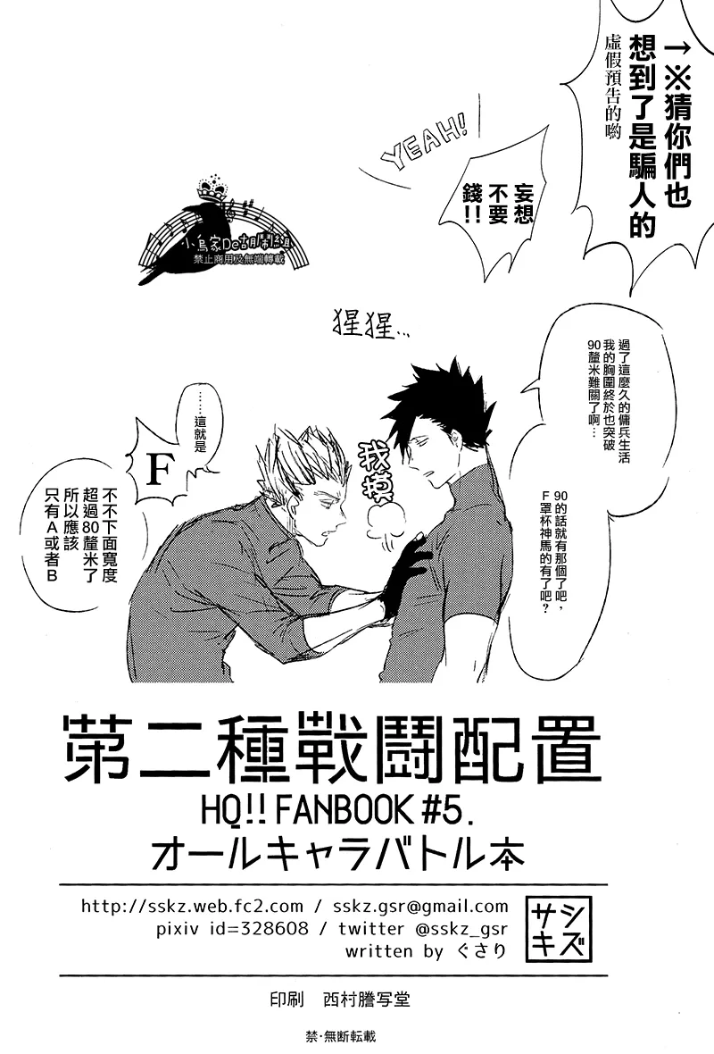 [刺傷 (ぐさり)][第二種戰鬥配置] page 17 haikyuu parody - males only yaoi hentai manga - read online free