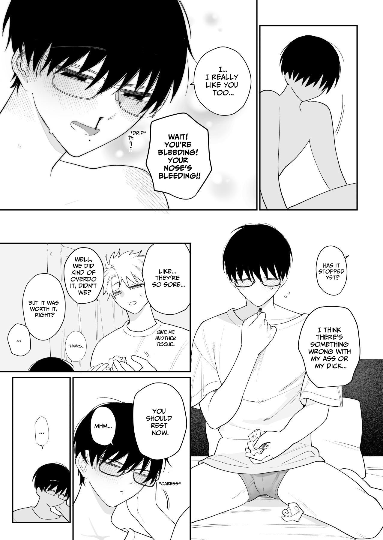 Yurukute Zakokute Naka no Ii Tomodachi 2 | My Loose And Noob Best Friend 2 page 45 original parody - nakadashi glasses hentai manga - read online free